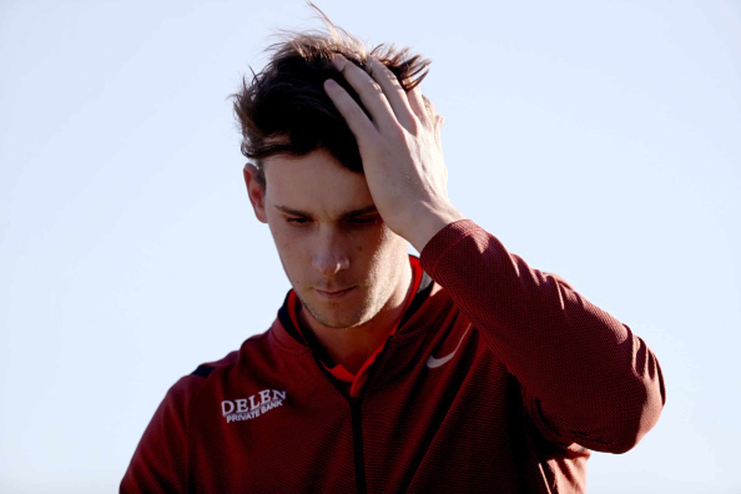 AUGUSTA, GA - APRIL 07:  Thomas Pieters of Belgium walks off the 18th green during the second round of the 2017 Masters Tournament at Augusta National Golf Club on April 7, 2017 in Augusta, Georgia.  (Photo by Rob Carr/Getty Images)