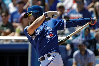 Josh Donaldson is still battling the calf injury that plagued him all spring.