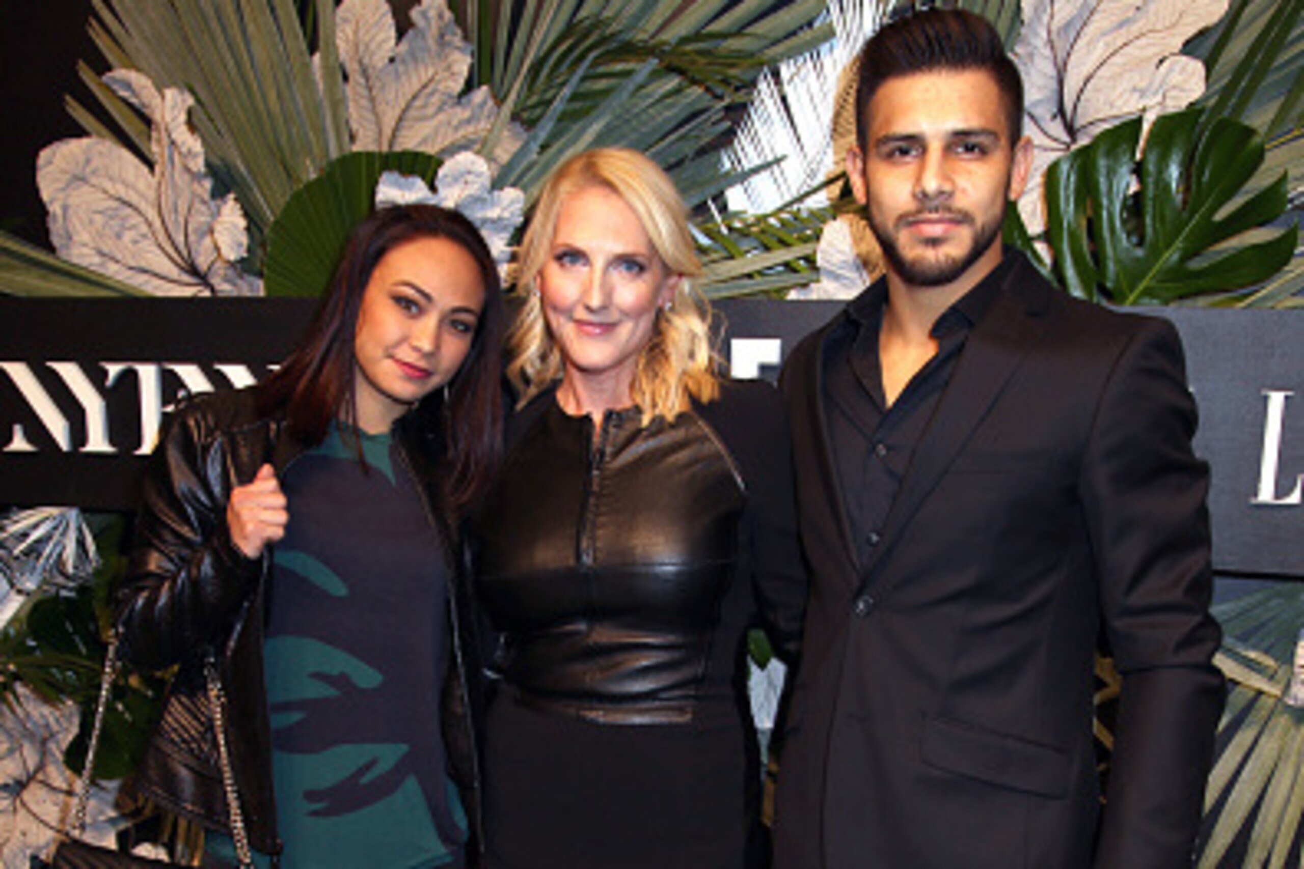 NEW YORK, NY - FEBRUARY 08: UFC Athlete Michelle Waterson, SVP and Managing Director, IMG Catherine Bennett and UFC Athlete Yair Rodriguez attend E!, ELLE & IMG celebration to kick-off NYFW: The Shows o n February 8, 2017 in New York City. (Photo by Do NEW YORK, NY - FEBRUARY 08: UFC Athlete Michelle Waterson, SVP and Managing Director, IMG Catherine Bennett and UFC Athlete Yair Rodriguez attend E!, ELLE & IMG celebration to kick-off NYFW: The Shows o n February 8, 2017 in New York City. (Photo by Do