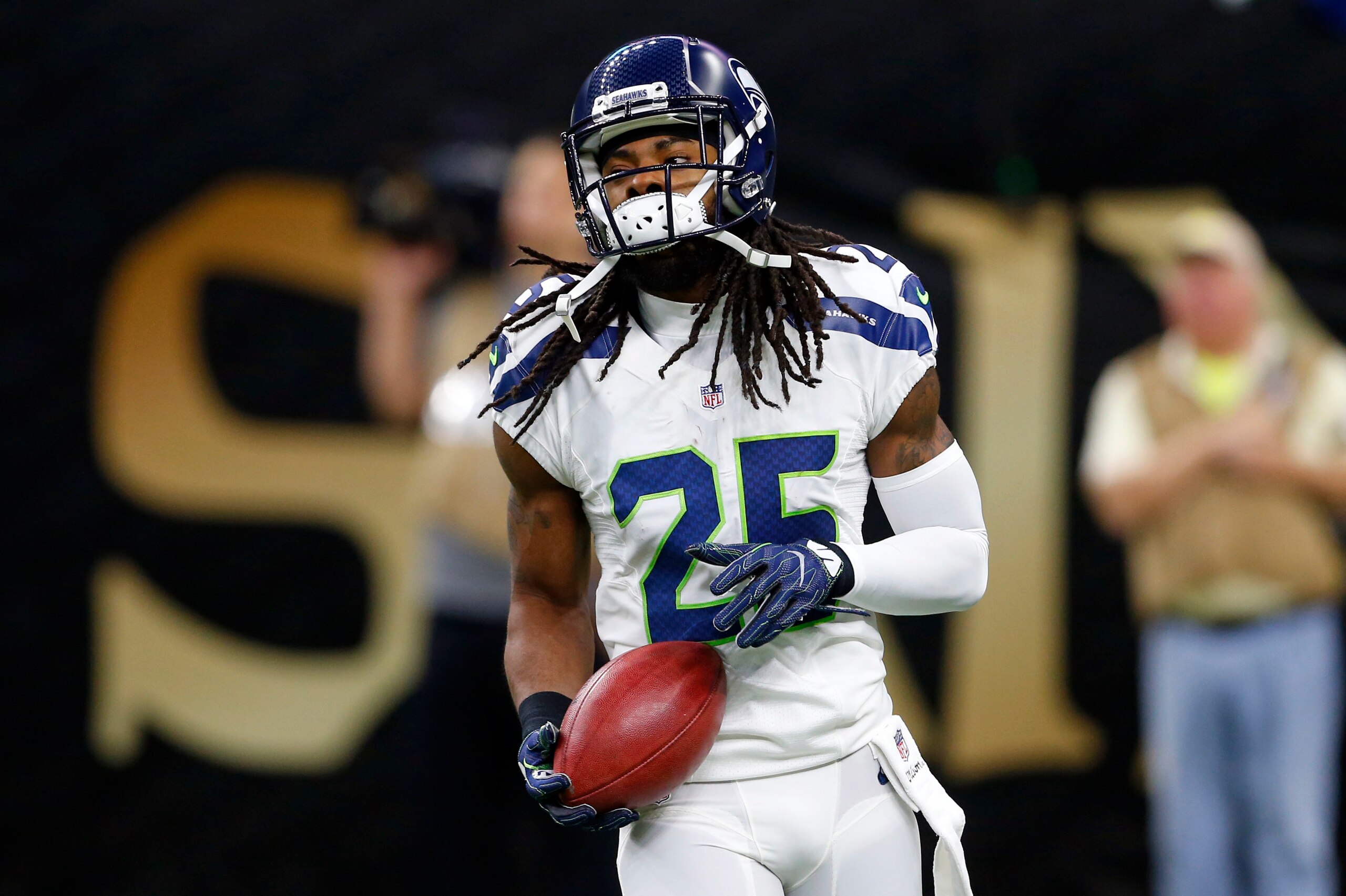 The Seahawks offered a rare confirmation that they have talked about trading Richard Sherman with other teams. The Seahawks offered a rare confirmation that they have talked about trading Richard Sherman with other teams.