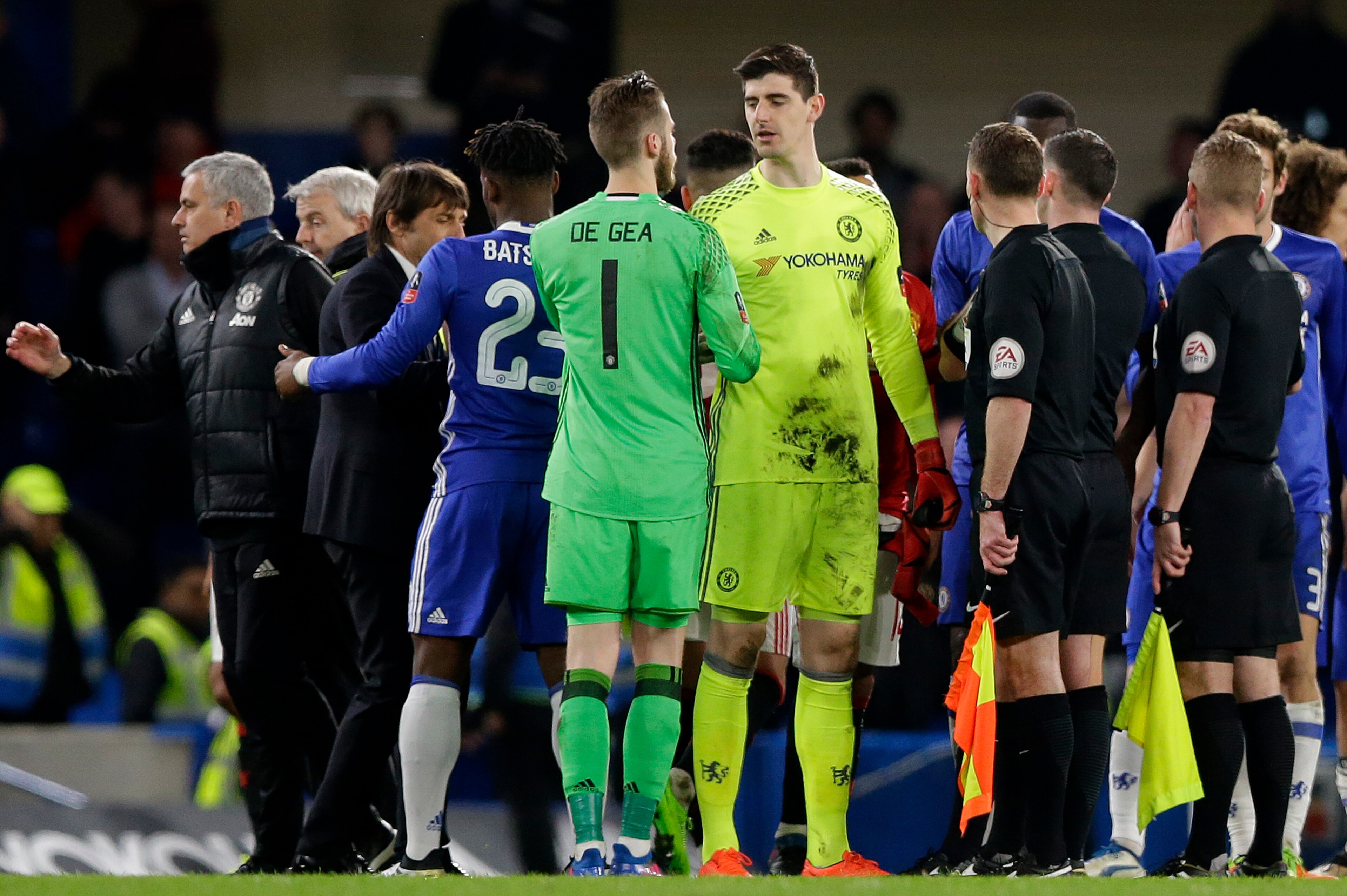 De Gea's Chelsea counterpart Courtois reportedly remains firmly on Real's radar.