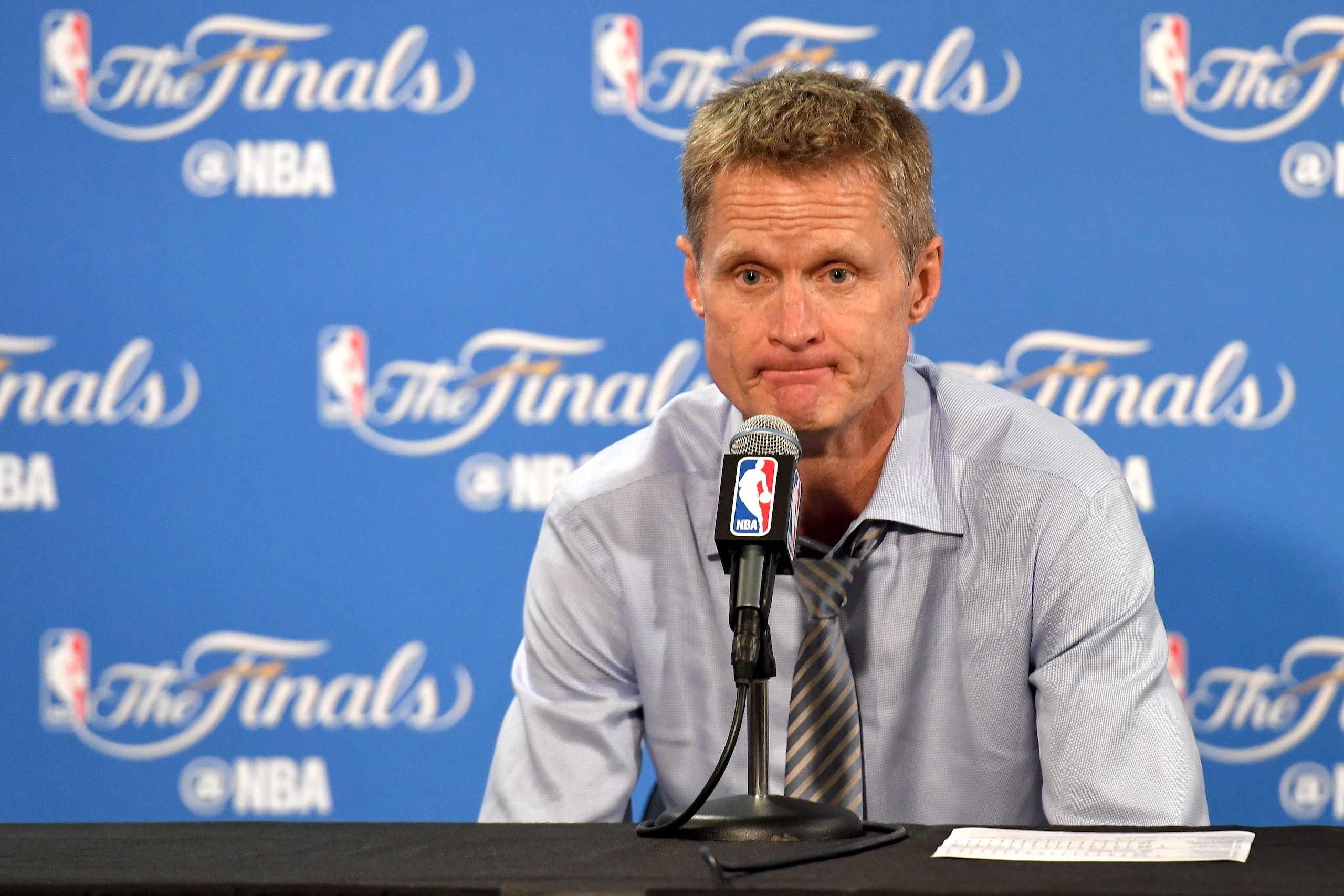 "We were right there at the end, but that's life," Kerr says. "You move on.”