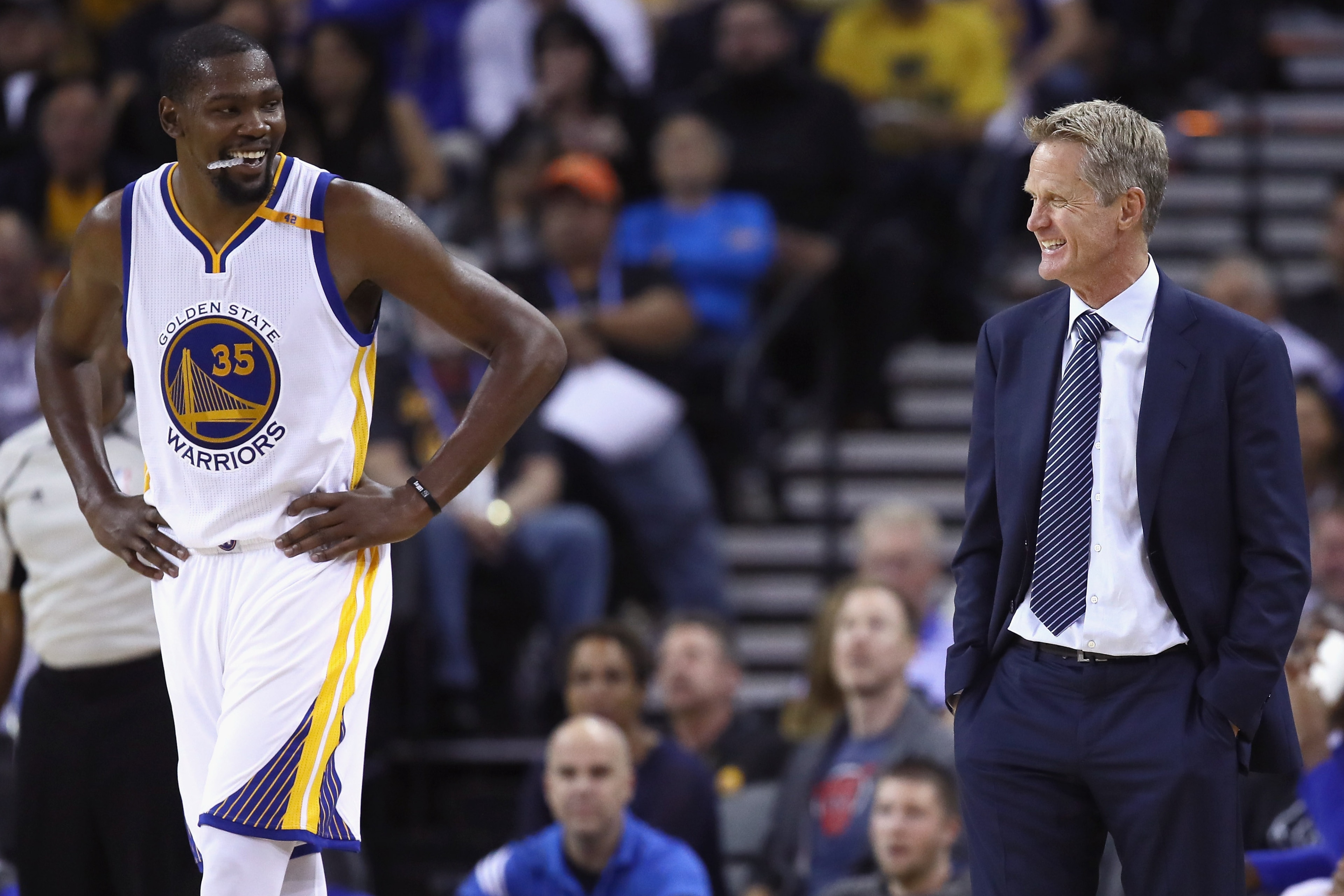 “The Warriors have taken a 1-0 first-round lead over the Portland Trailblazers in the 2017 NBA Playoffs.”