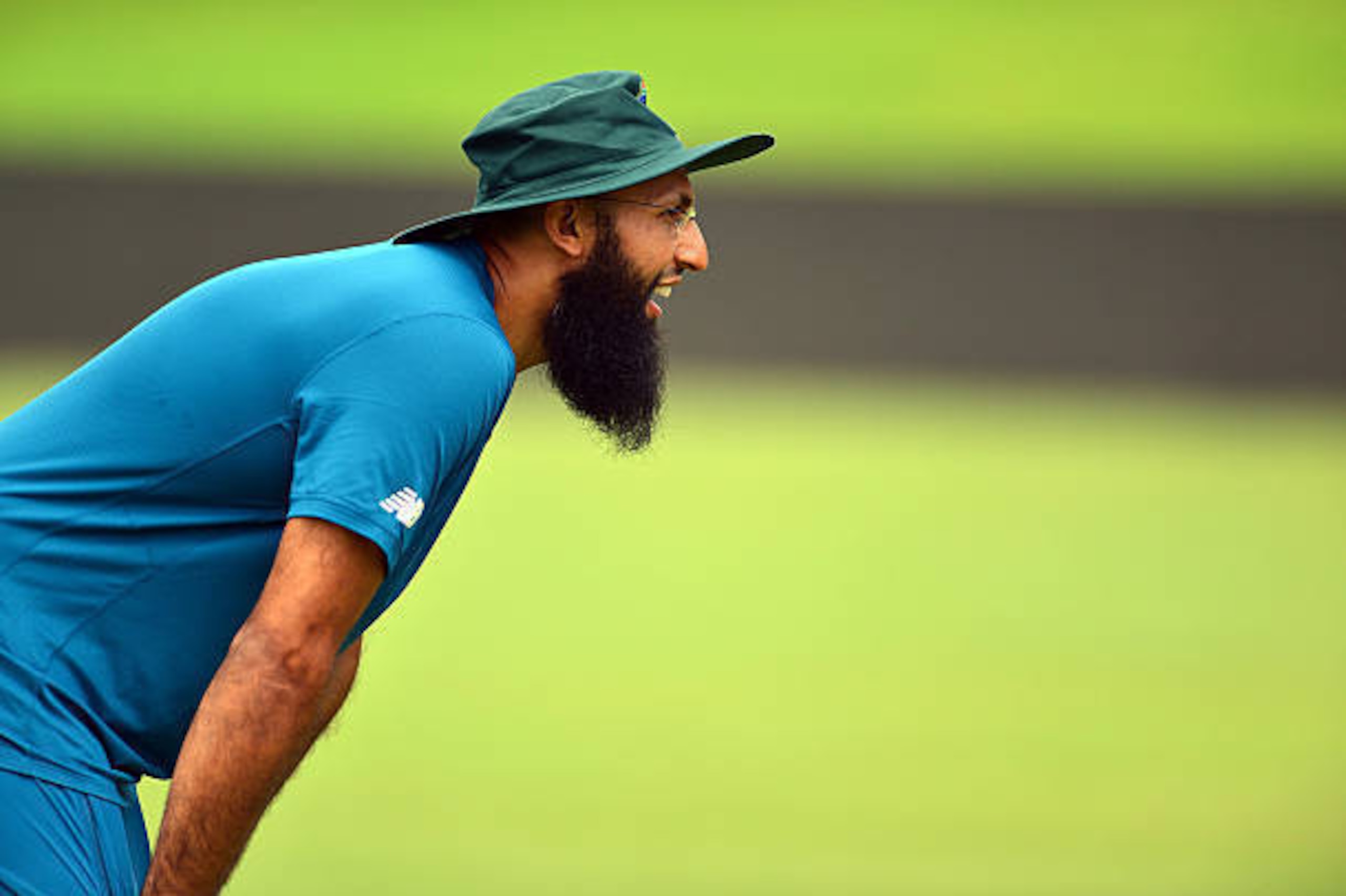 PRETORIA, SOUTH AFRICA - FEBRUARY 08:  Hashim Amla during the South African national cricket team training session and press conference at SuperSport Park on February 08, 2016 in Pretoria, South Africa. (Photo by Johan Rynners/Gallo Images/Getty Images)
