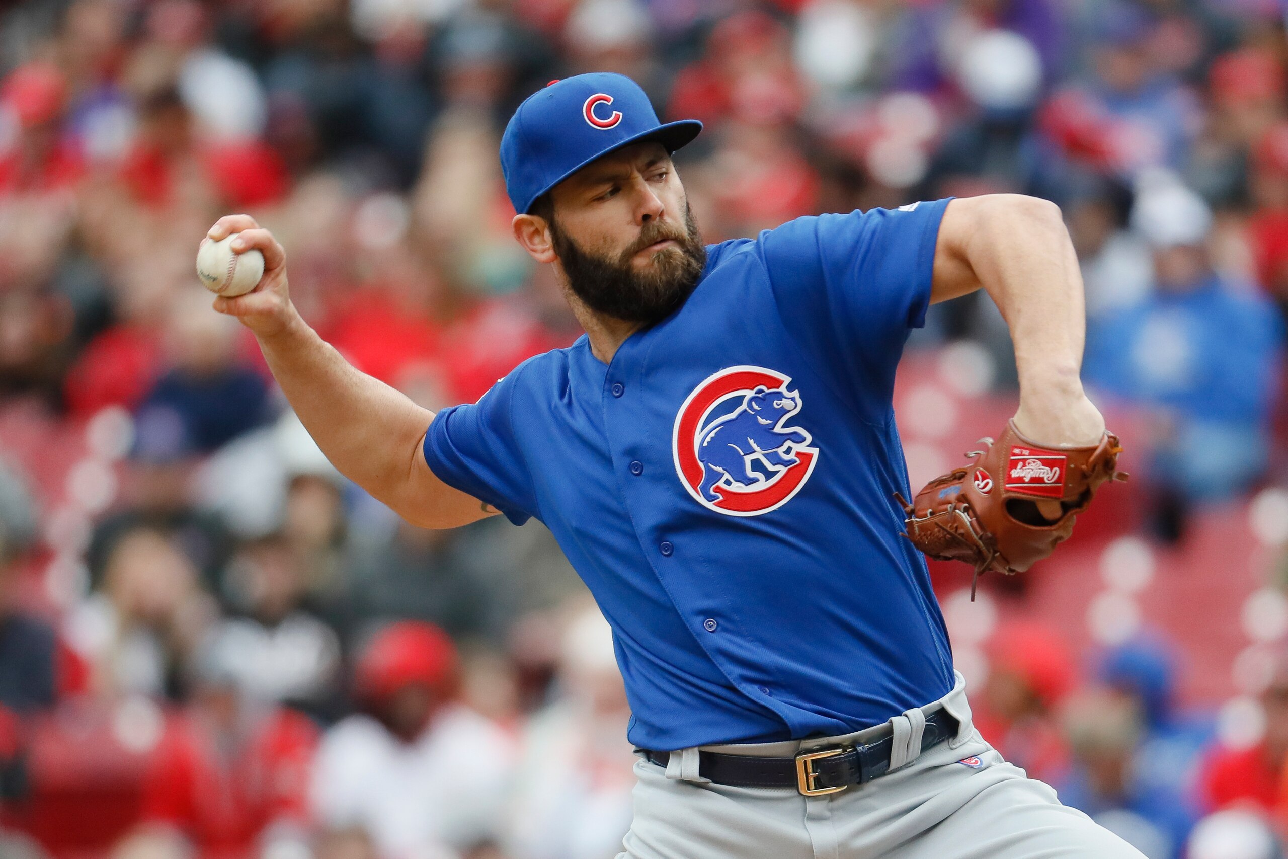 Jake Arrieta took a no-hitter into the eighth inning the last time he faced the Red Sox.