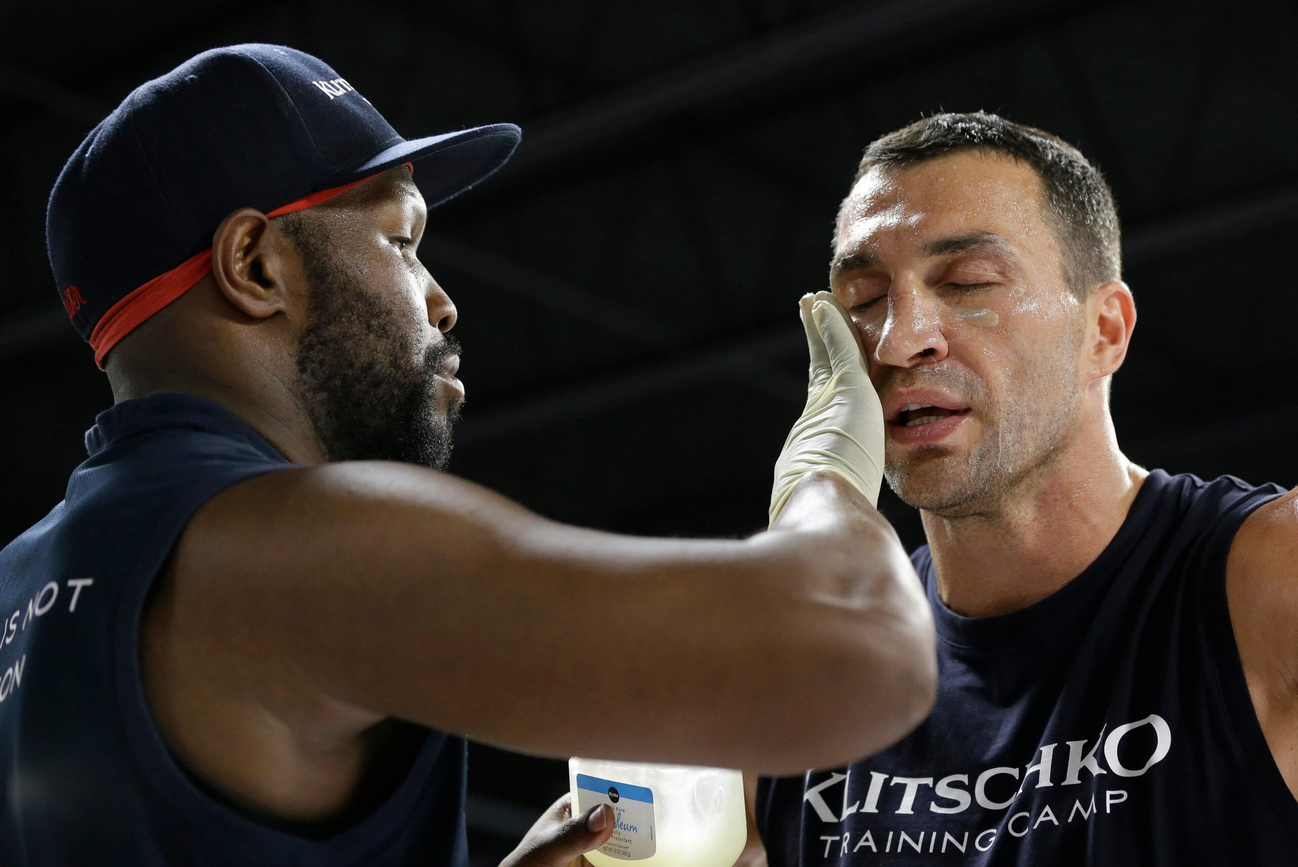 Klitschko with Banks.