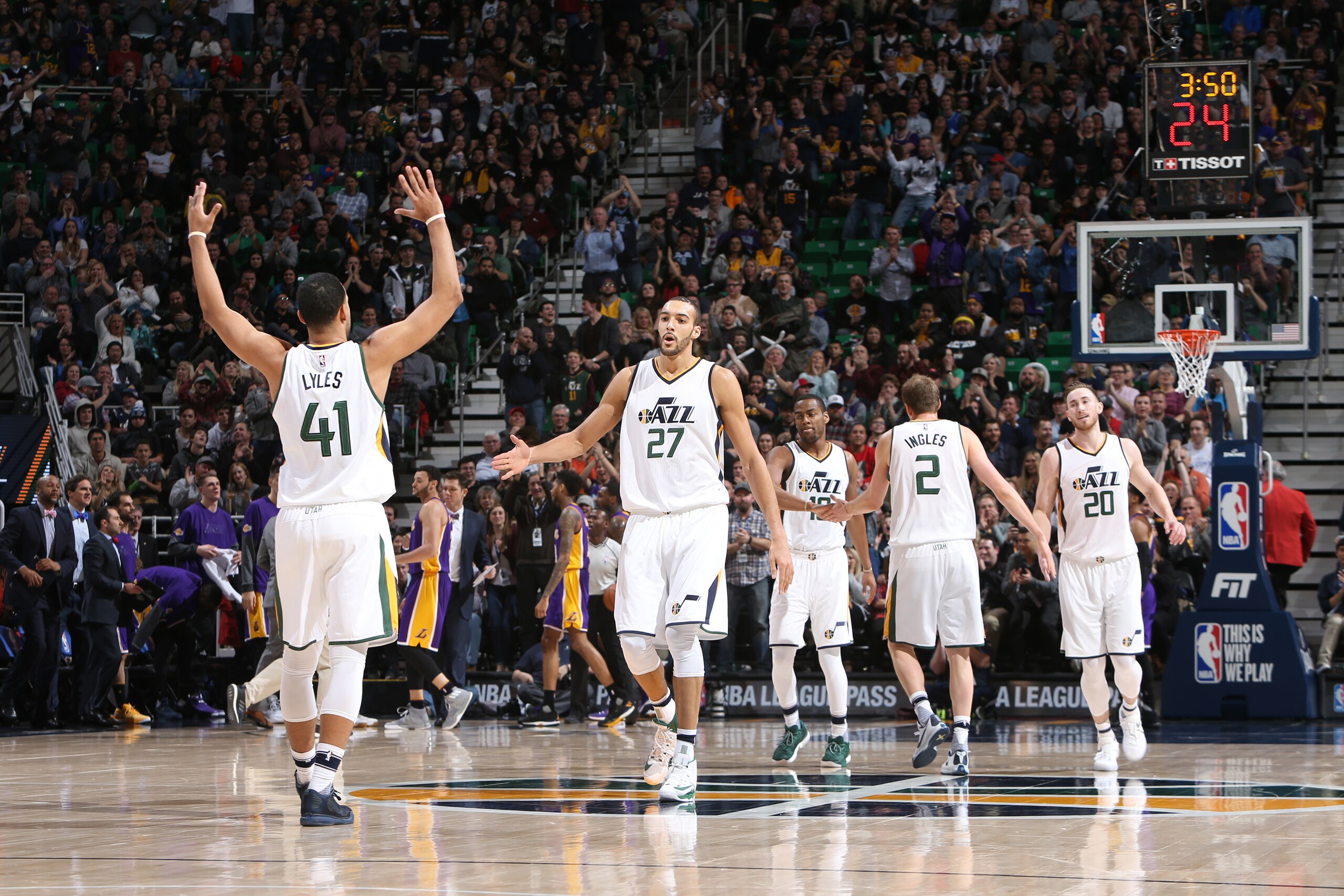 Going toe-to-toe with the Clippers and holding their own could turn the Jazz players into household names.
