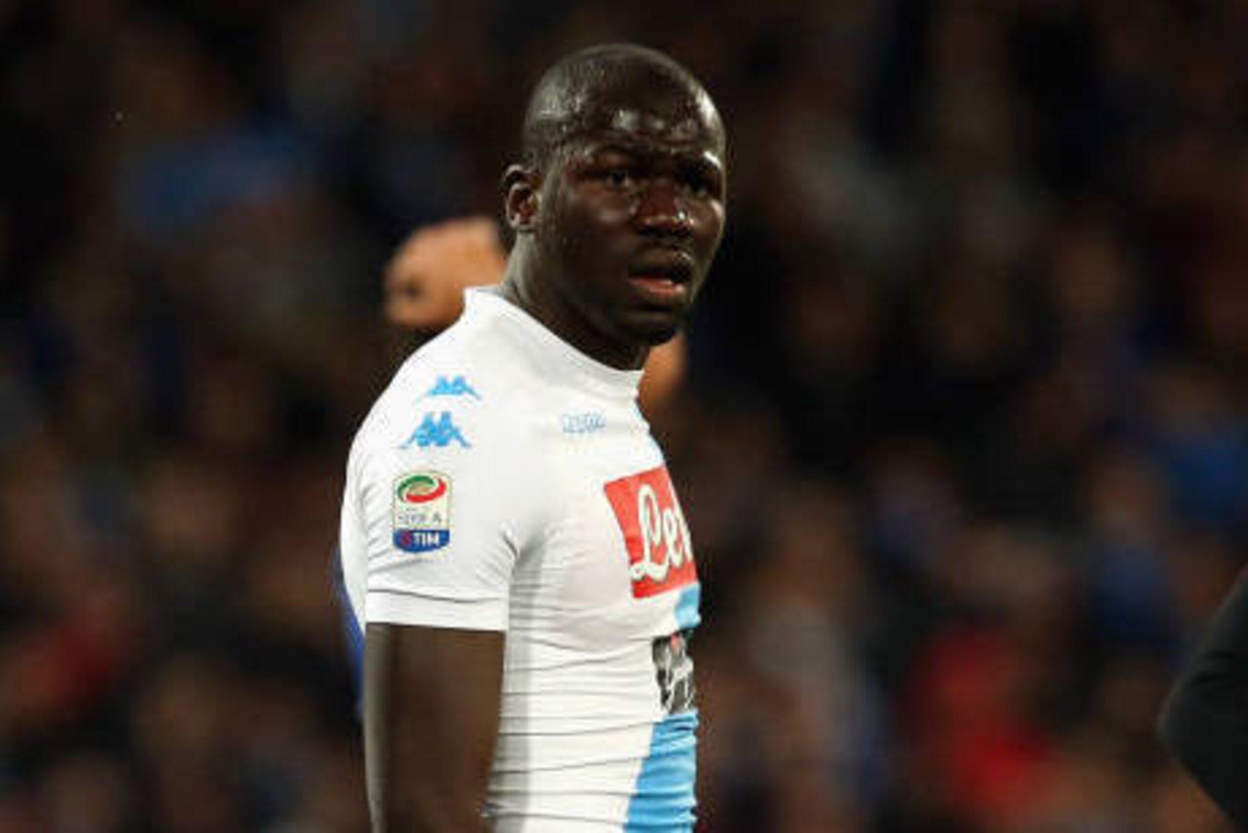 NAPLES, ITALY - APRIL 02:  Kalidou Koulibaly of Napoli during the Serie A match between SSC Napoli and Juventus FC at Stadio San Paolo on April 2, 2017 in Naples, Italy.  (Photo by Maurizio Lagana/Getty Images)