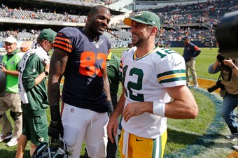 Martellus Bennett is likely to be a prominent target for Aaron Rodgers this fall in Green Bay.