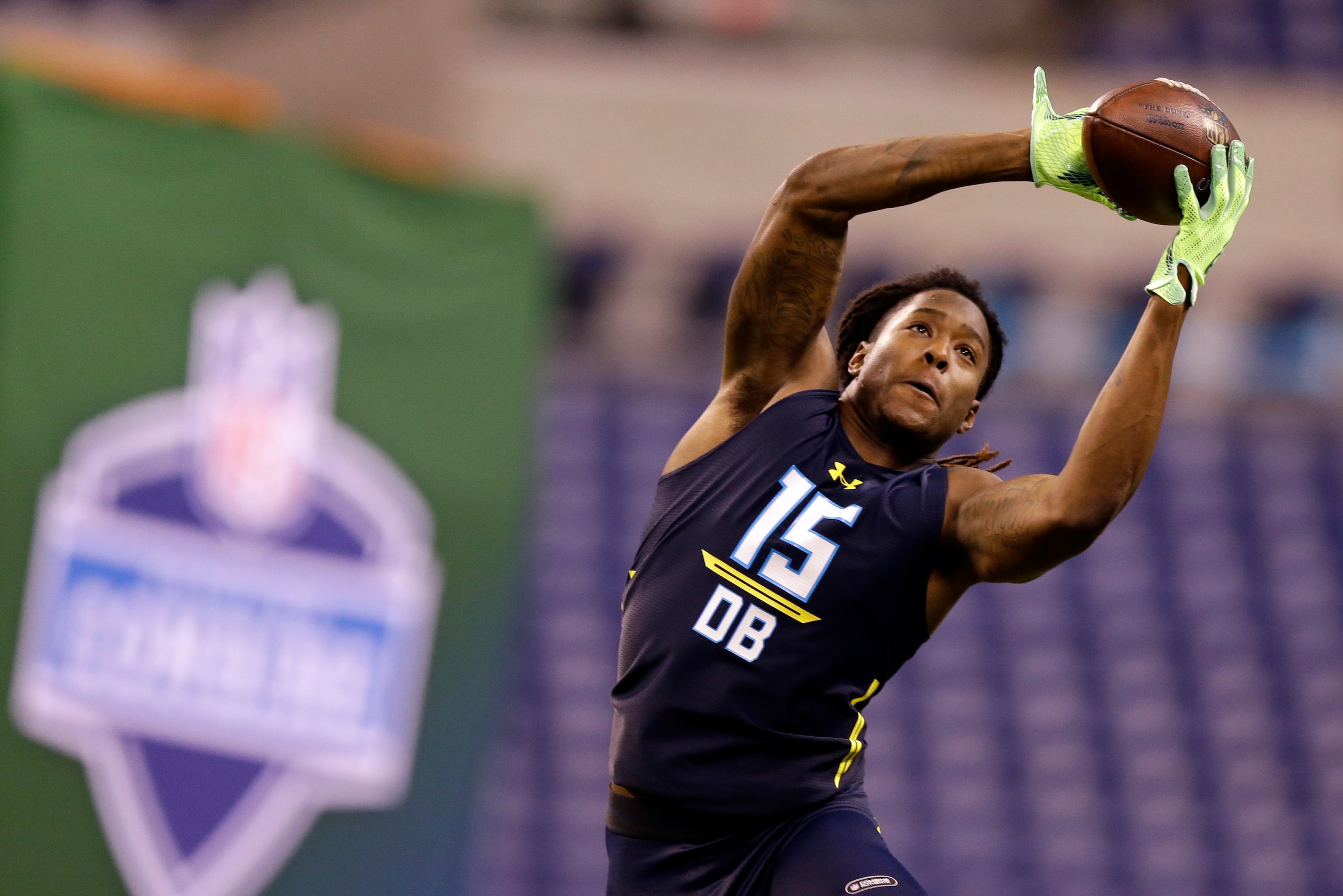 New Seahawks cornerback Shaquill Griffin: tall, tough and sure-handed, like a certain frustrated superstar.