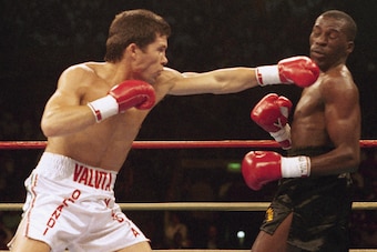 Julio Cesar Chavez Sr. in action.