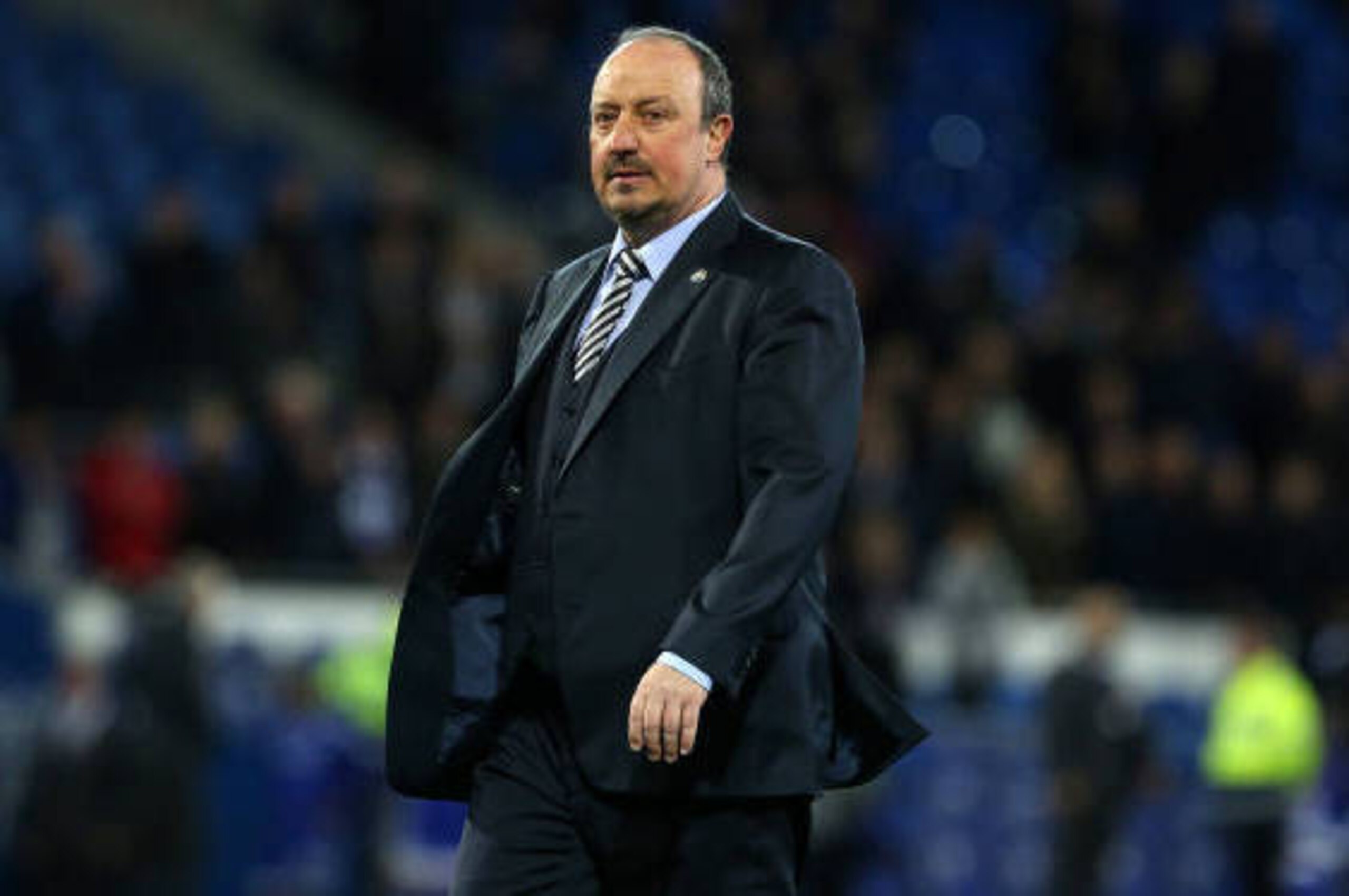 CARDIFF, WALES - APRIL 28: Newcastle United manager Rafael Benitez after the final whistle of the Sky Bet Championship match between Cardiff City and Newcastle United at the Cardiff City Stadium on April 28, 2017 in Cardiff, Wales. (Photo by Athena Pictur