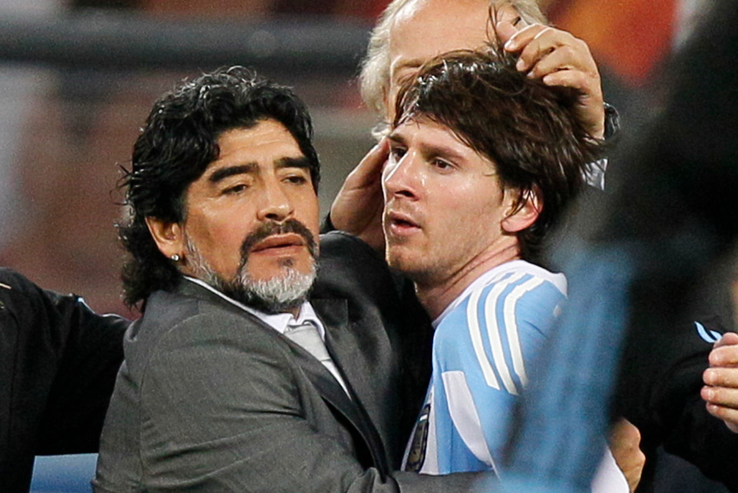 Maradona's managerial CV includes guiding Argentina to the World Cup quarter-finals in 2010.