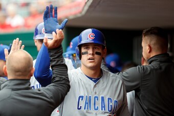 Anthony Rizzo is one of a number of Cubs hitters who has gone ice-cold at the plate, hitting .103 with a .416 OPS in May.