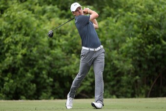 AVONDALE, LA - APRIL 30:  Jordan Spieth plays his shot from the second tee  during the final round of the Zurich Classic at TPC Louisiana on April 30, 2017 in Avondale, Louisiana.  (Photo by Chris Graythen/Getty Images)