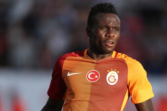 GOTHENBURG, SWEDEN - JULY 30: Bruma of Galatasaray SK during the Pre-Season Friendly match between Manchester United and Galatasaray at Ullevi on July 30, 2016 in Gothenburg, Sweden.  (Photo by Matthew Ashton - AMA/Getty Images)