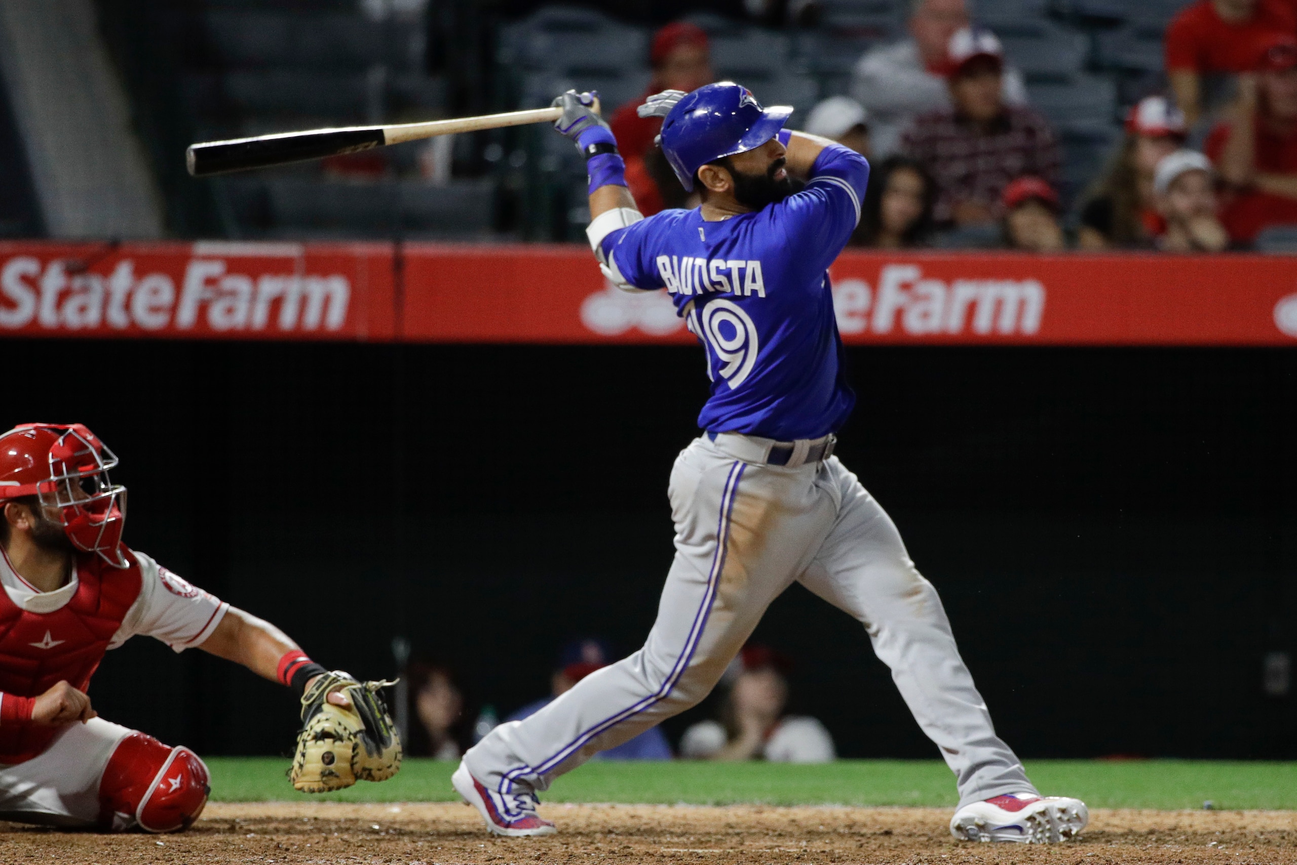 After a slow start at the plate, Jose Bautista finally got things going with a three-homer week.