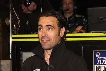 AVONDALE, AZ - APRIL 28:  Former IndyCar driver Dario Franchitti on the gird during qualifying for the Desert Diamond West Valley Phoenix Grand Prix at Phoenix International Raceway on April 28, 2017 in Avondale, Arizona.  (Photo by Christian Petersen/Get