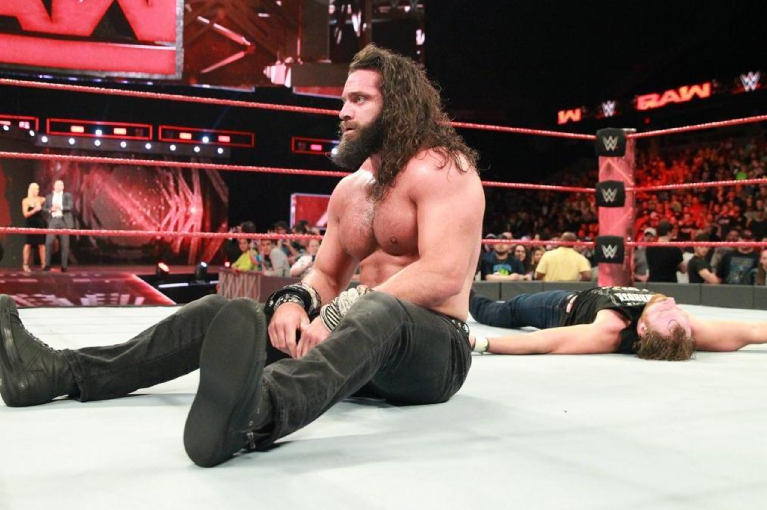 Elias Samson made his WWE Raw debut on Monday night.