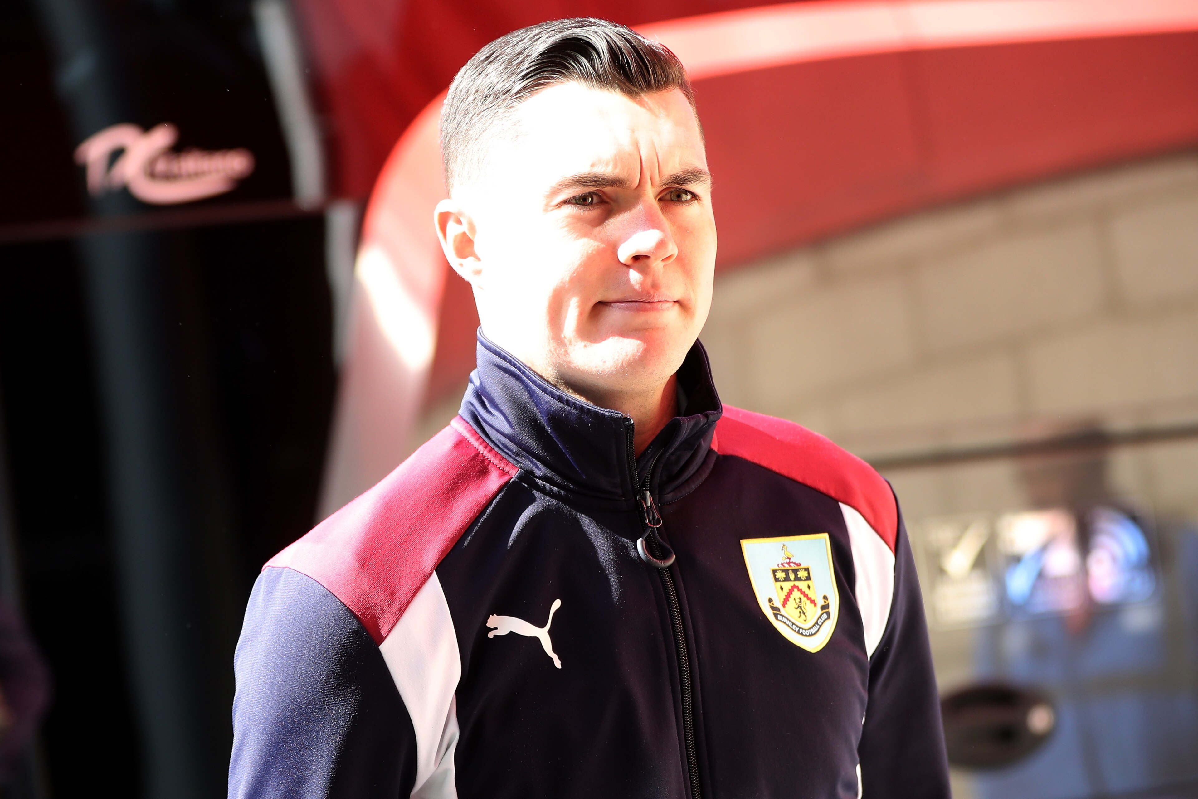 MIDDLESBROUGH, ENGLAND - APRIL 08:  Michael Keane of Burnley arrives at the stadium prior to the Premier League match between Middlesbrough and Burnley at Riverside Stadium on April 8, 2017 in Middlesbrough, England.  (Photo by Ian MacNicol/Getty Images)