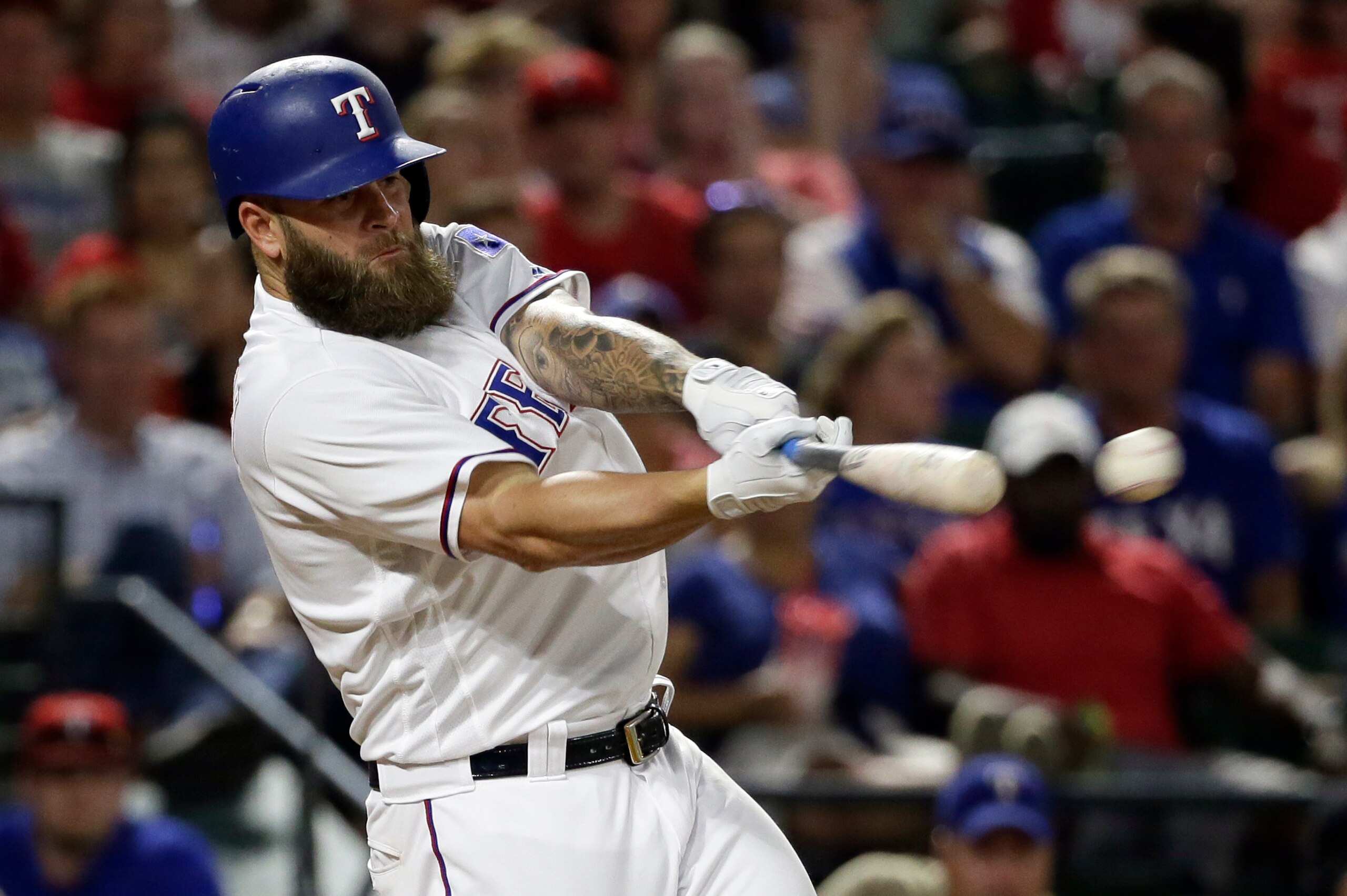 Mike Napoli struck out 10 times in 22 plate appearances last week.