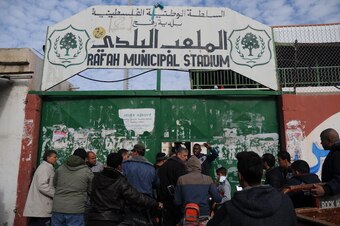 Rafah Municipal Stadium.