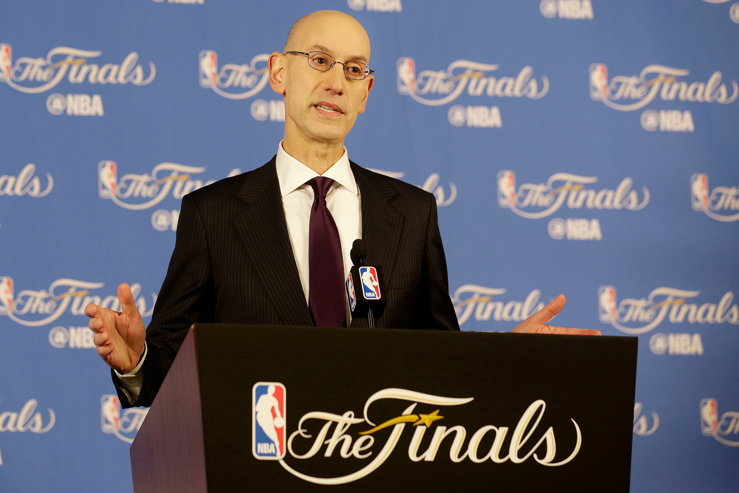 NBA Commissioner Adam Silver.