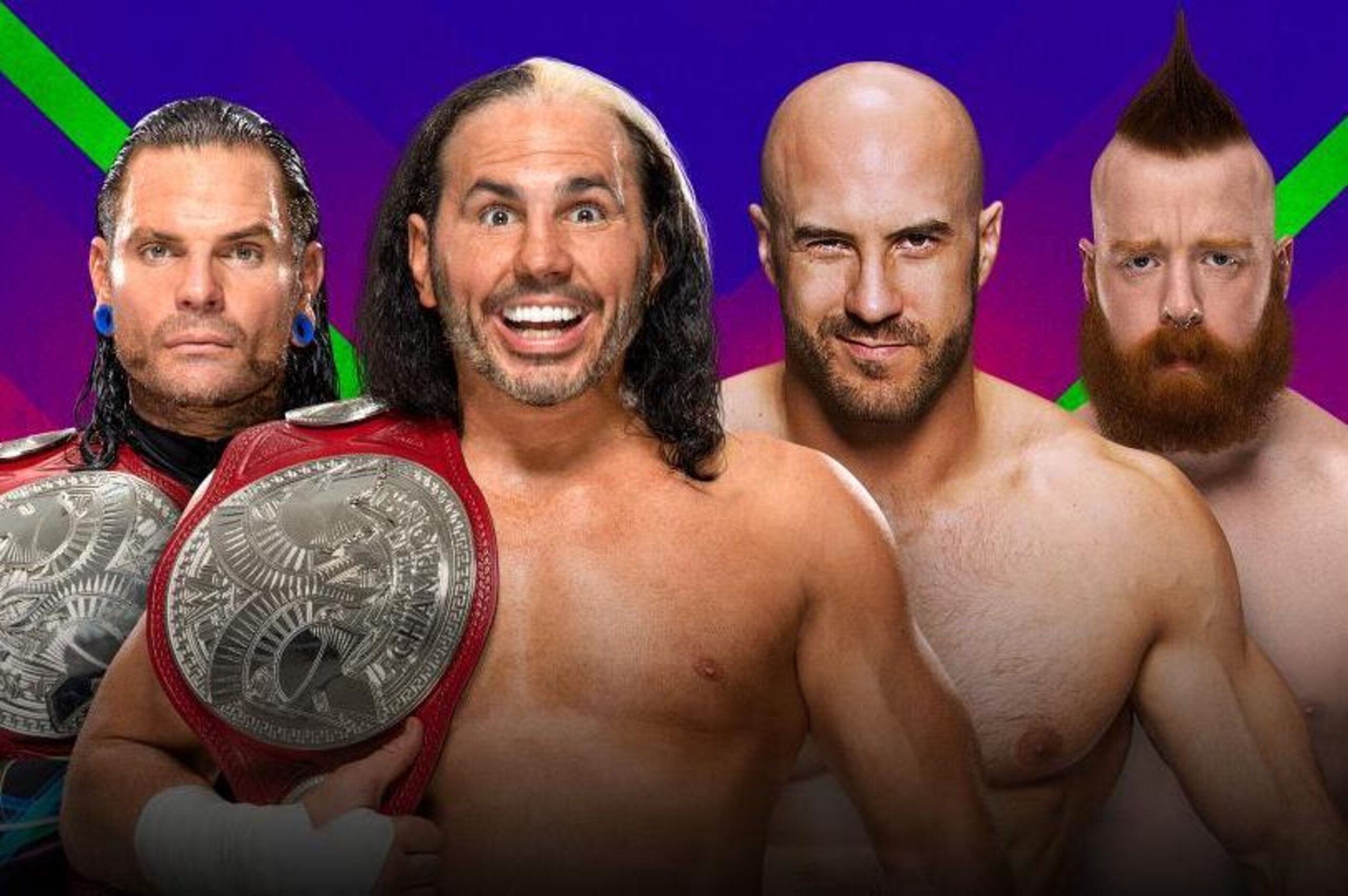 The Hardy Boyz, Cesaro and Sheamus