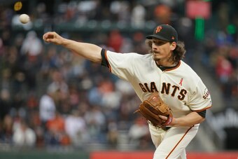 Jeff Samardzija is now 1-7 with a 4.63 ERA after another rocky start last week.