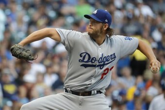 Clayton Kershaw is 7-2 with a 2.28 ERA and 92 strikeouts in 83 innings this year.