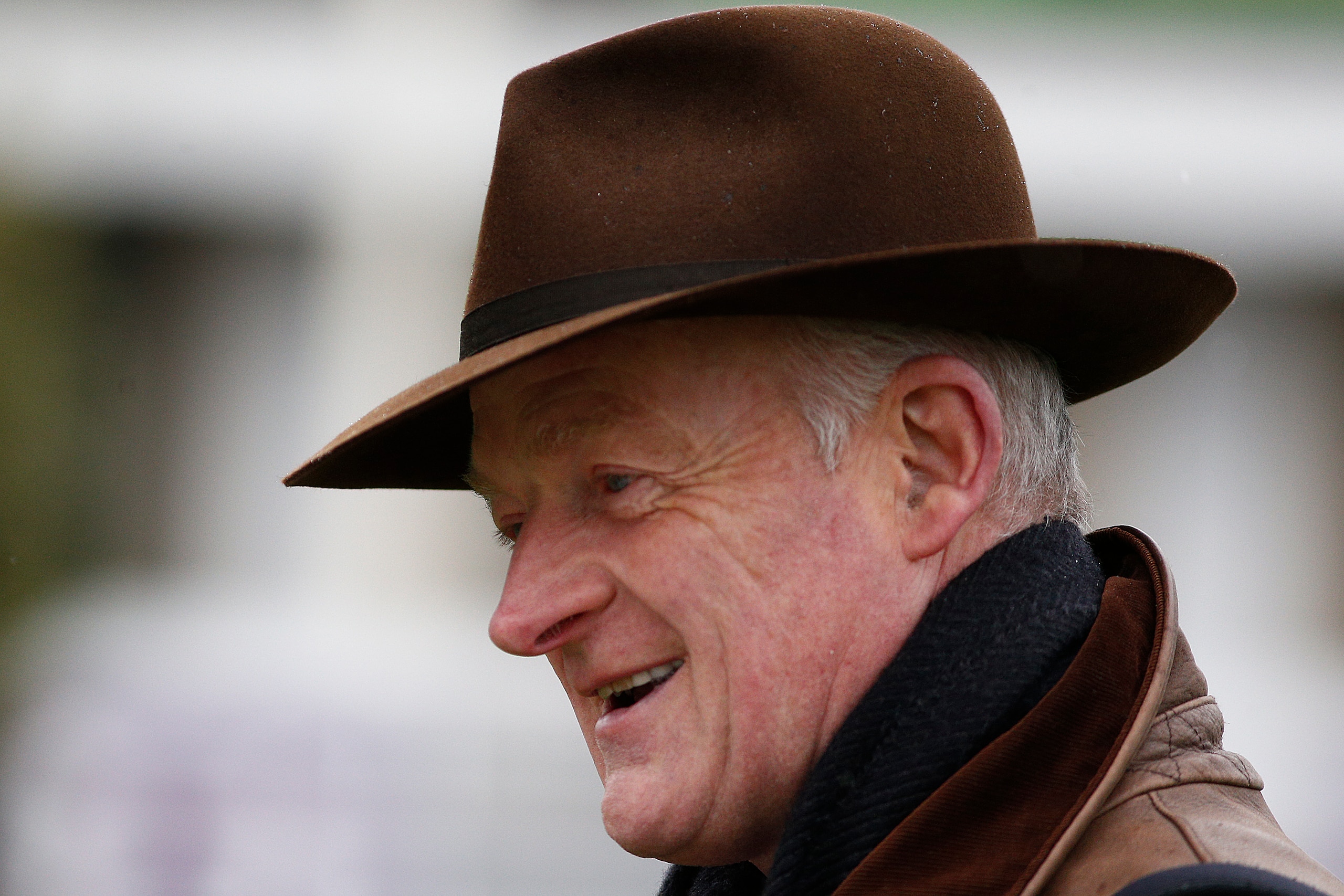 DUBLIN, IRELAND - JANUARY 29: Willie Mullins poses at Leopardstown racecourse on January 29, 2017 in Dublin, Ireland. (Photo by Alan Crowhurst/Getty Images)