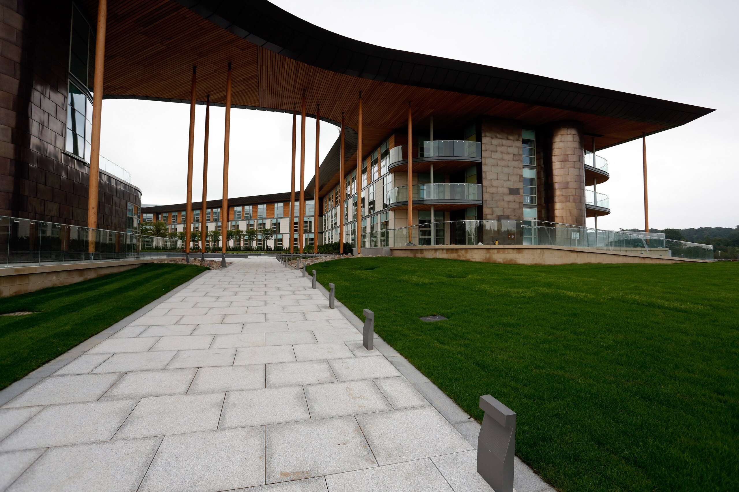 BURTON, ENGLAND - JULY 10:  In this handout image provided by The FA, A general view of the Hilton hotel during a media event at the Football Association's new National Football Centre, St George's Park on July 10, 2012 in Burton, England. (Photo by Paul 
