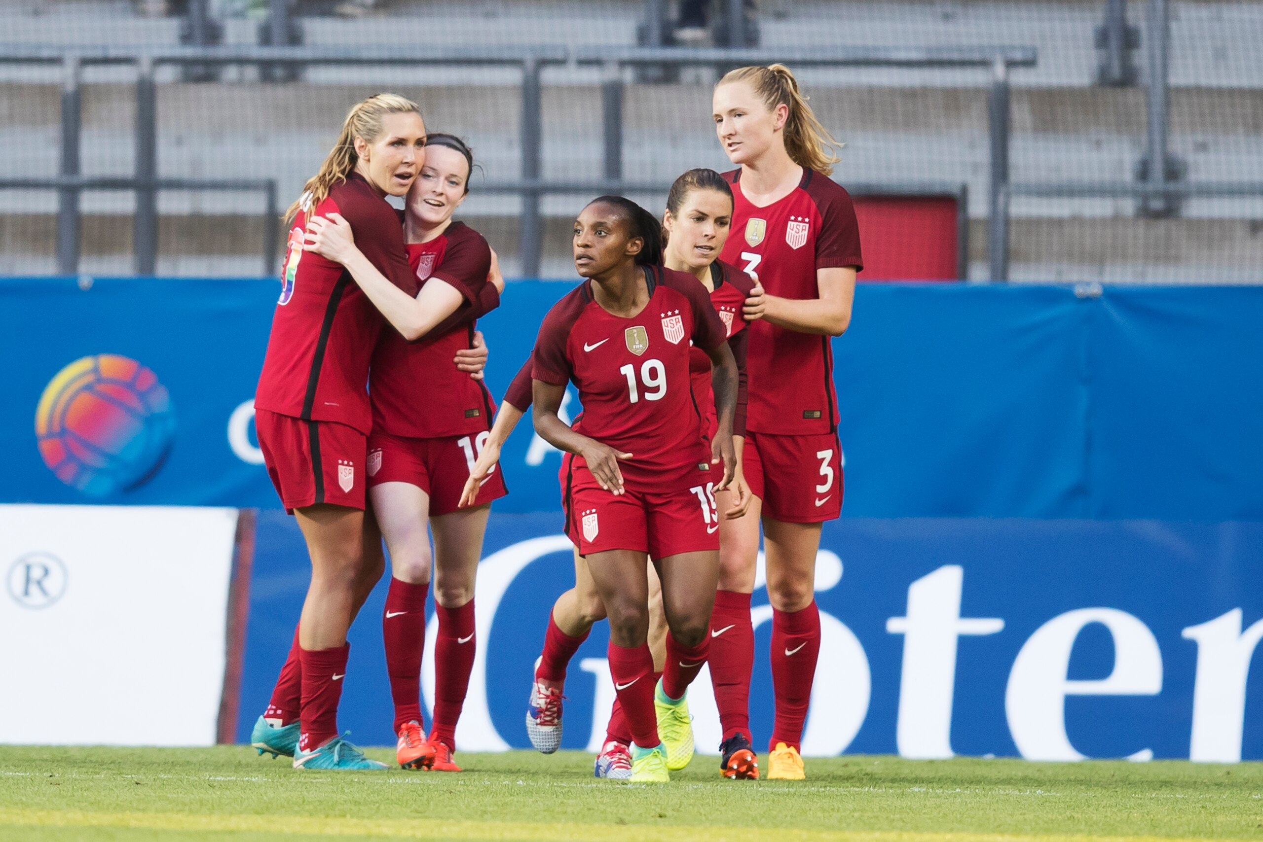 GOTHENBURG, SWEDEN - JUNE 08: Rose Lavelle of USA celebrates after scoring to 0-1 during the international friendly between Sweden and USA at Ullevi Stadium on June 8, 2017 in Gothenburg, Sweden. (Photo by Nils Petter Nilsson/Ombrello/Getty Images) GOTHENBURG, SWEDEN - JUNE 08: Rose Lavelle of USA celebrates after scoring to 0-1 during the international friendly between Sweden and USA at Ullevi Stadium on June 8, 2017 in Gothenburg, Sweden. (Photo by Nils Petter Nilsson/Ombrello/Getty Images)