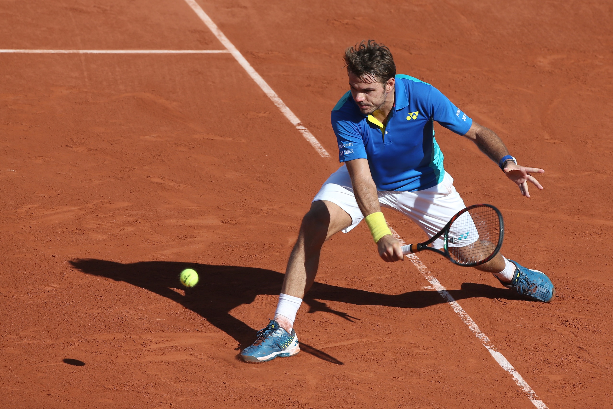 PARIS, FRANCE - JUNE 9: Stan Wawrinka of Switzerland during day 13 of the 2017 French Open, second Grand Slam of the season at Roland Garros stadium on June 9, 2017 in Paris, France. (Photo by Jean Catuffe/Getty Images)