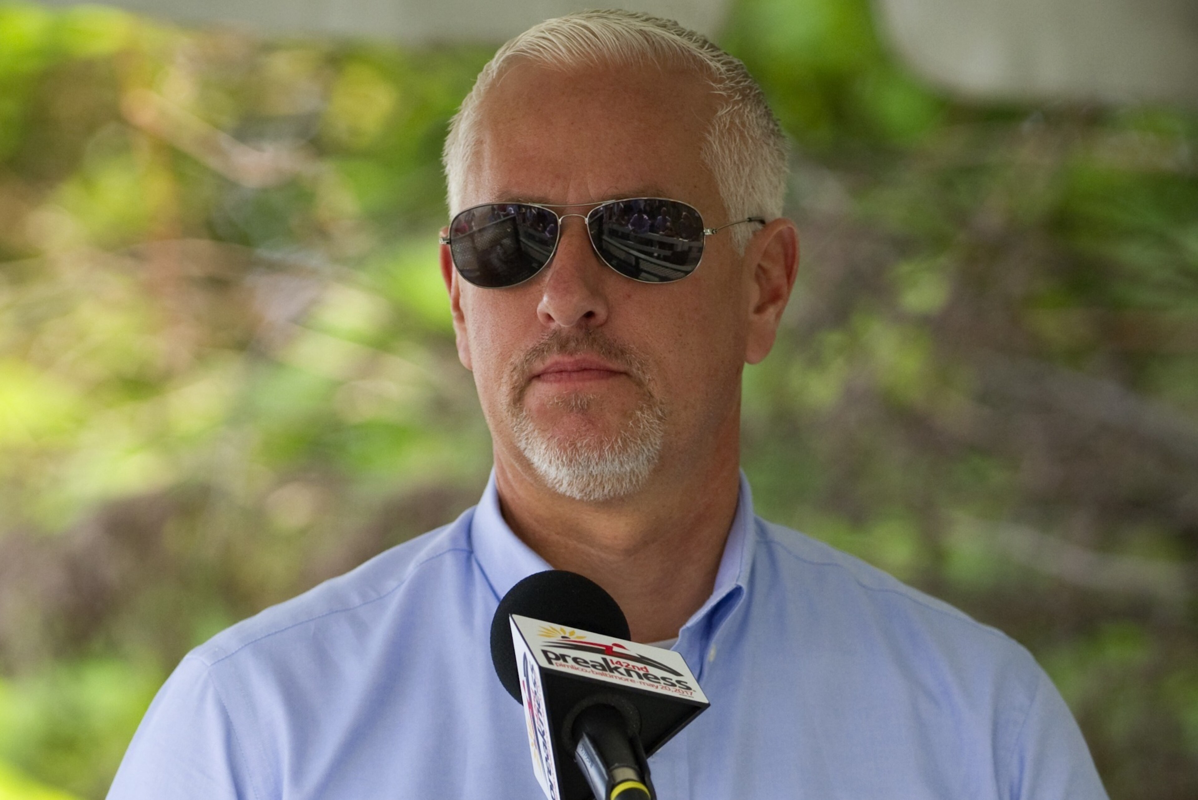 BALTIMORE, MD - MAY 18: Trainer Todd Pletcher at Pimlico Race Course on May 18, 2017 in Baltimore, Maryland. (Photo by Horsephotos/Getty Images) BALTIMORE, MD - MAY 18: Trainer Todd Pletcher at Pimlico Race Course on May 18, 2017 in Baltimore, Maryland. (Photo by Horsephotos/Getty Images)