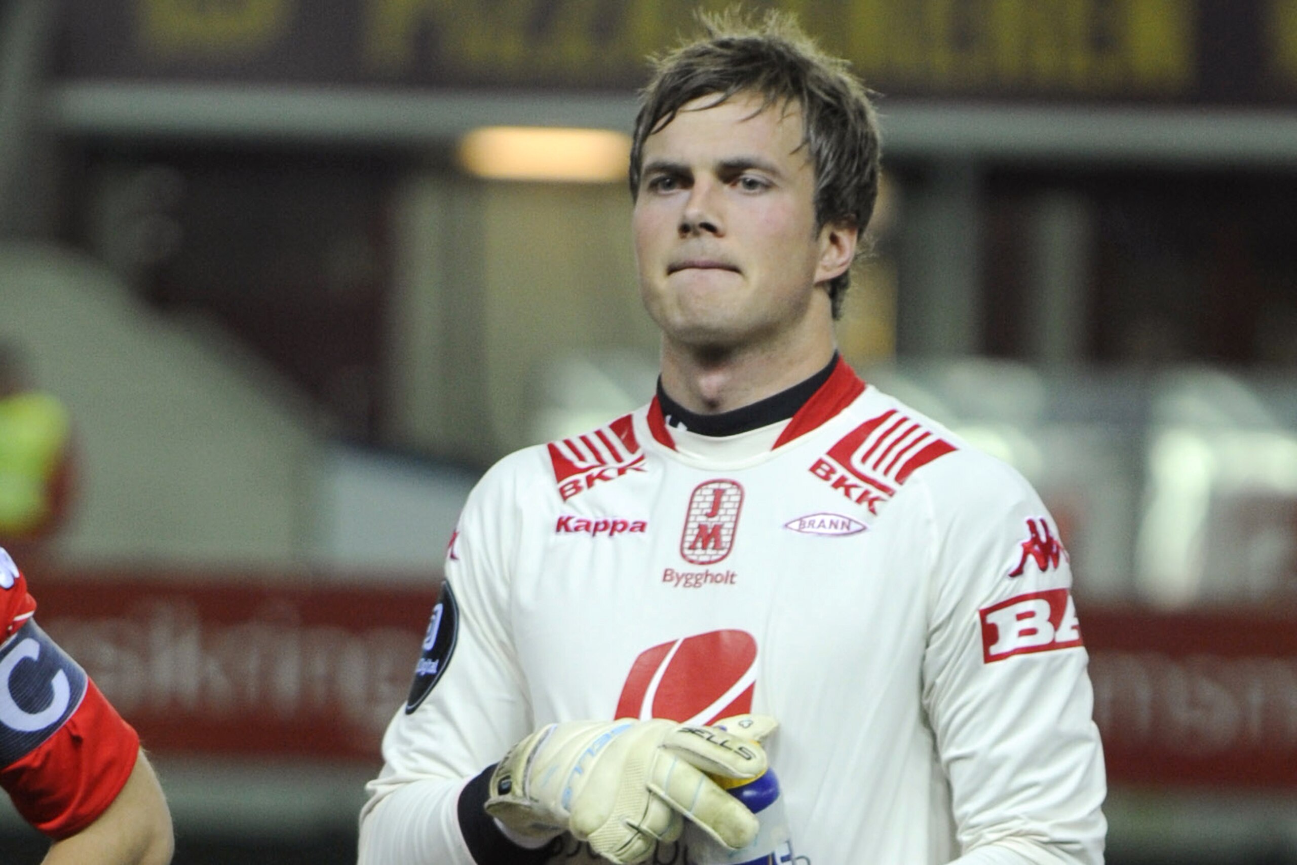 SK Brann's goalkeeper Nils Kenneth Udjusis pictured on October 18, 2009 in Bergen. AFP PHOTO / TOR ERIK H. MATHIESEN (Photo credit should read Tor Erik H. Mathiesen/AFP/Getty Images) SK Brann's goalkeeper Nils Kenneth Udjusis pictured on October 18, 2009 in Bergen. AFP PHOTO / TOR ERIK H. MATHIESEN (Photo credit should read Tor Erik H. Mathiesen/AFP/Getty Images)