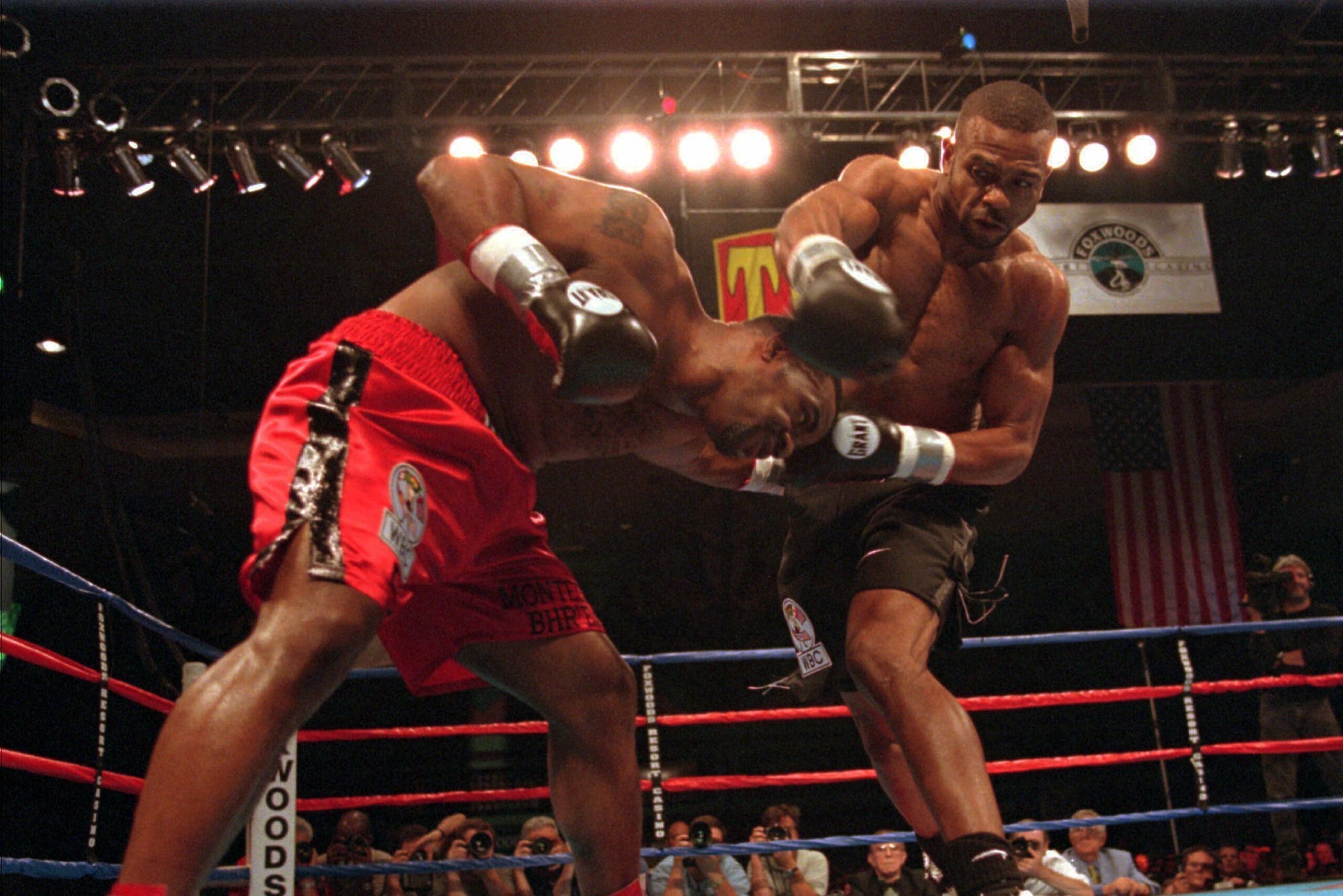 Roy Jones Jr. was one of Ward's childhood heroes.