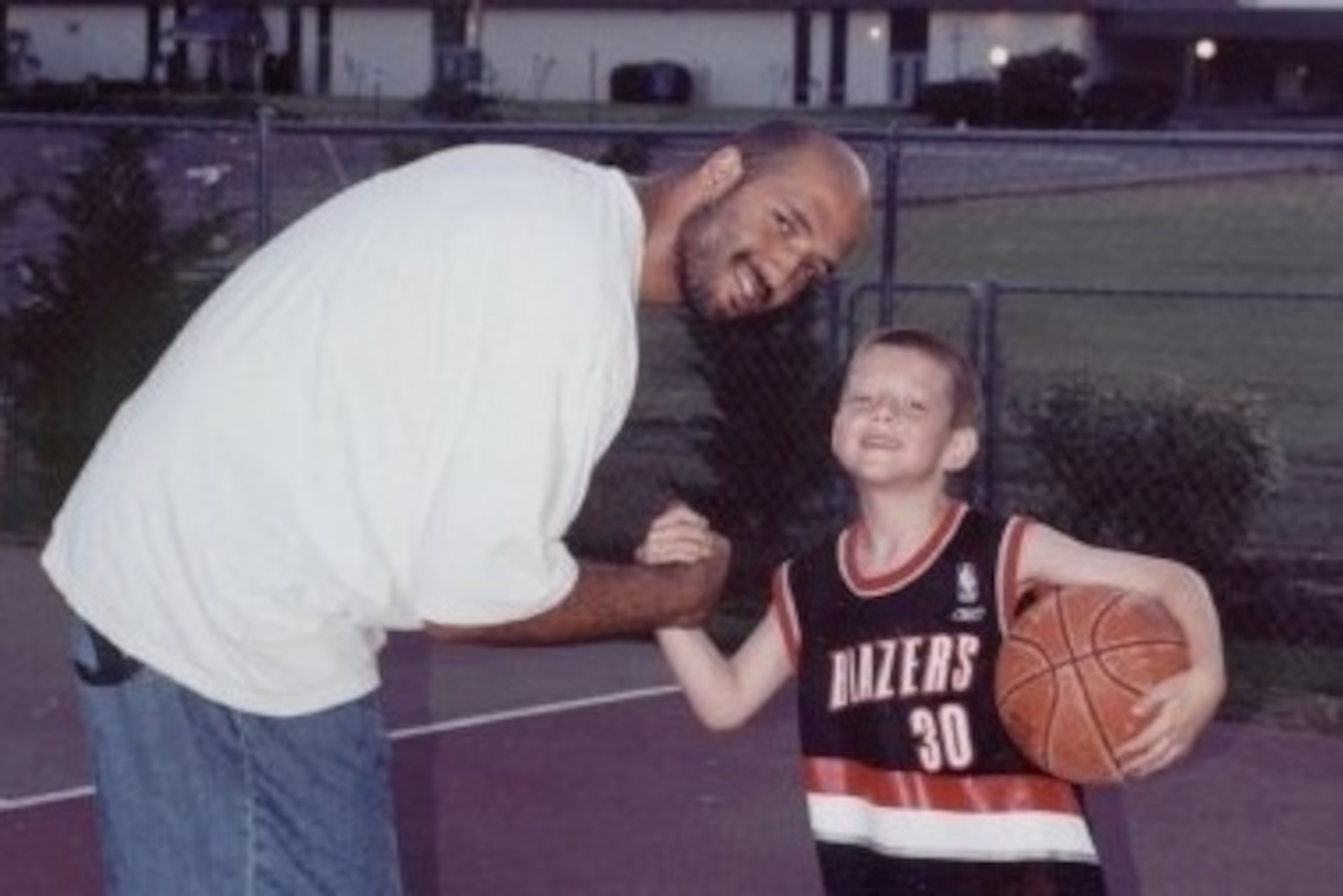 After living across an ocean from his father, Isaiah and the rest of his family joined Florian in Germany, where he was playing professionally.