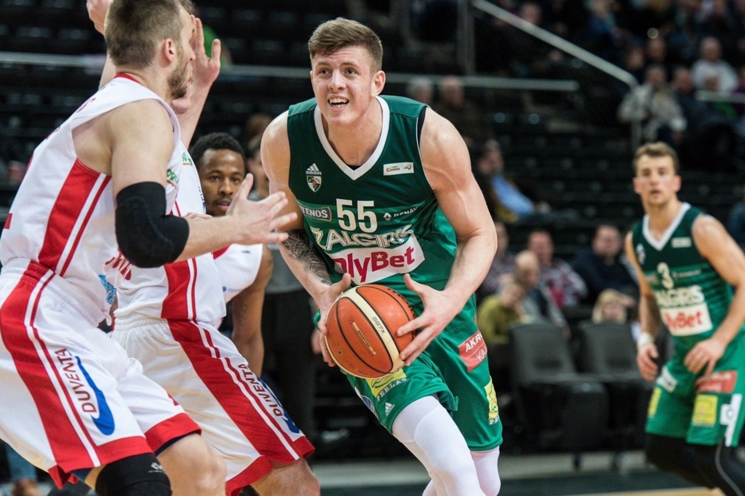 While Florian thinks the athleticism of the NBA may take his son some time to adjust to, he also believes his son's size and diverse skills will allow him to eventually thrive.