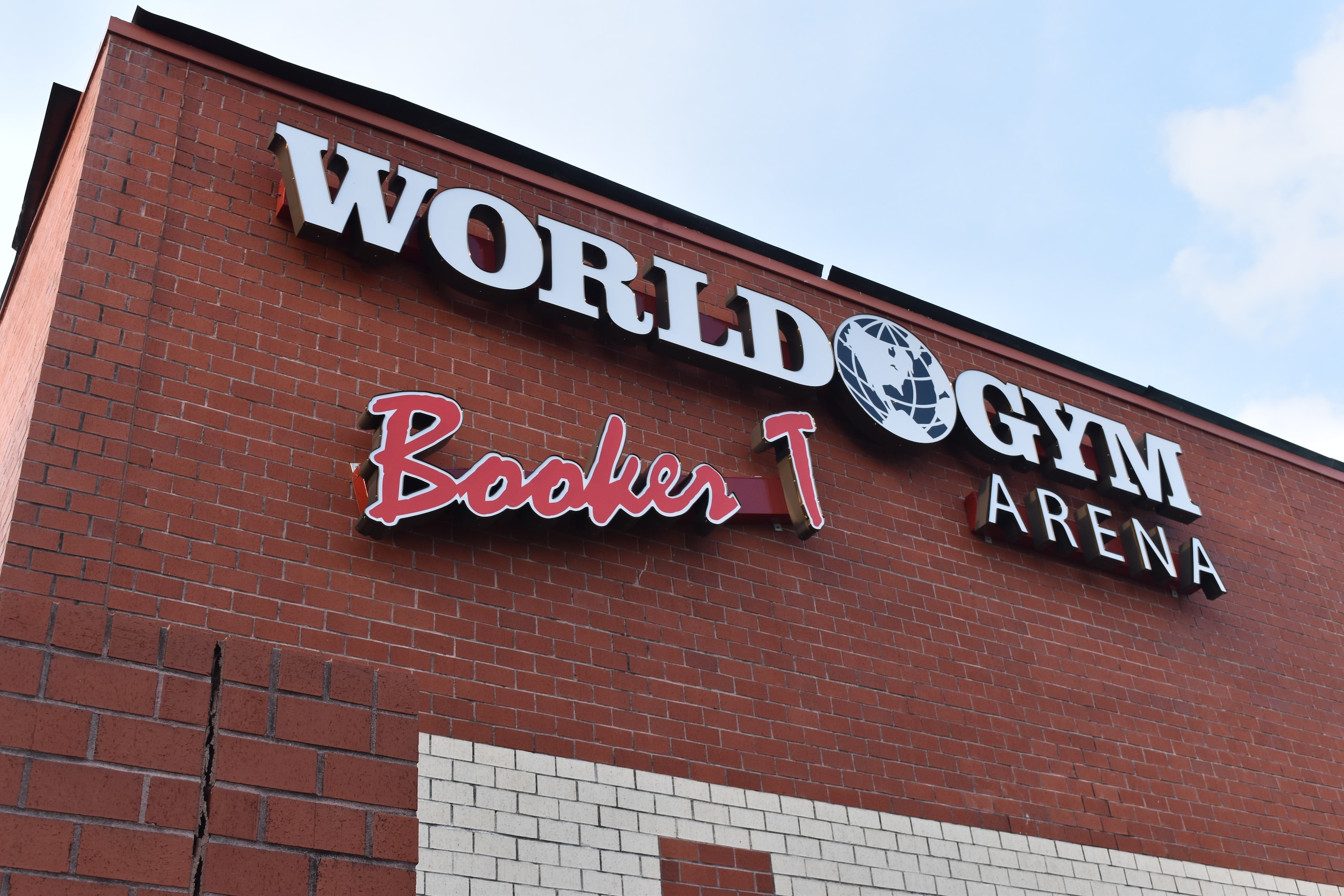 World Gym Arena, home of Reality of Wrestling. World Gym Arena, home of Reality of Wrestling.