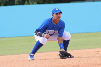 Though his father hopes he heads to college, Pedro Martinez Jr. has become a prospect major league teams may not be able to ignore when he becomes eligible to sign a contract in early July.