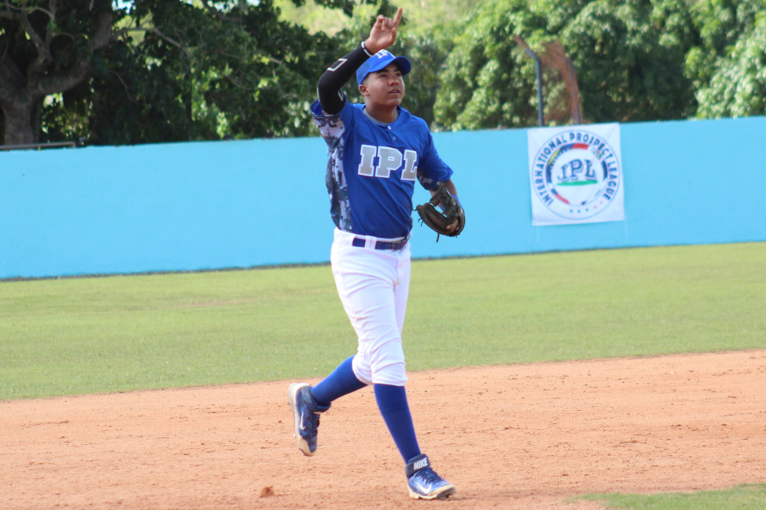 Considered a promising hitter, Pedro Martinez Jr. has some scouts believing he needs to work on his strength and speed if he is to succeed as a professional. Considered a promising hitter, Pedro Martinez Jr. has some scouts believing he needs to work on his strength and speed if he is to succeed as a professional.