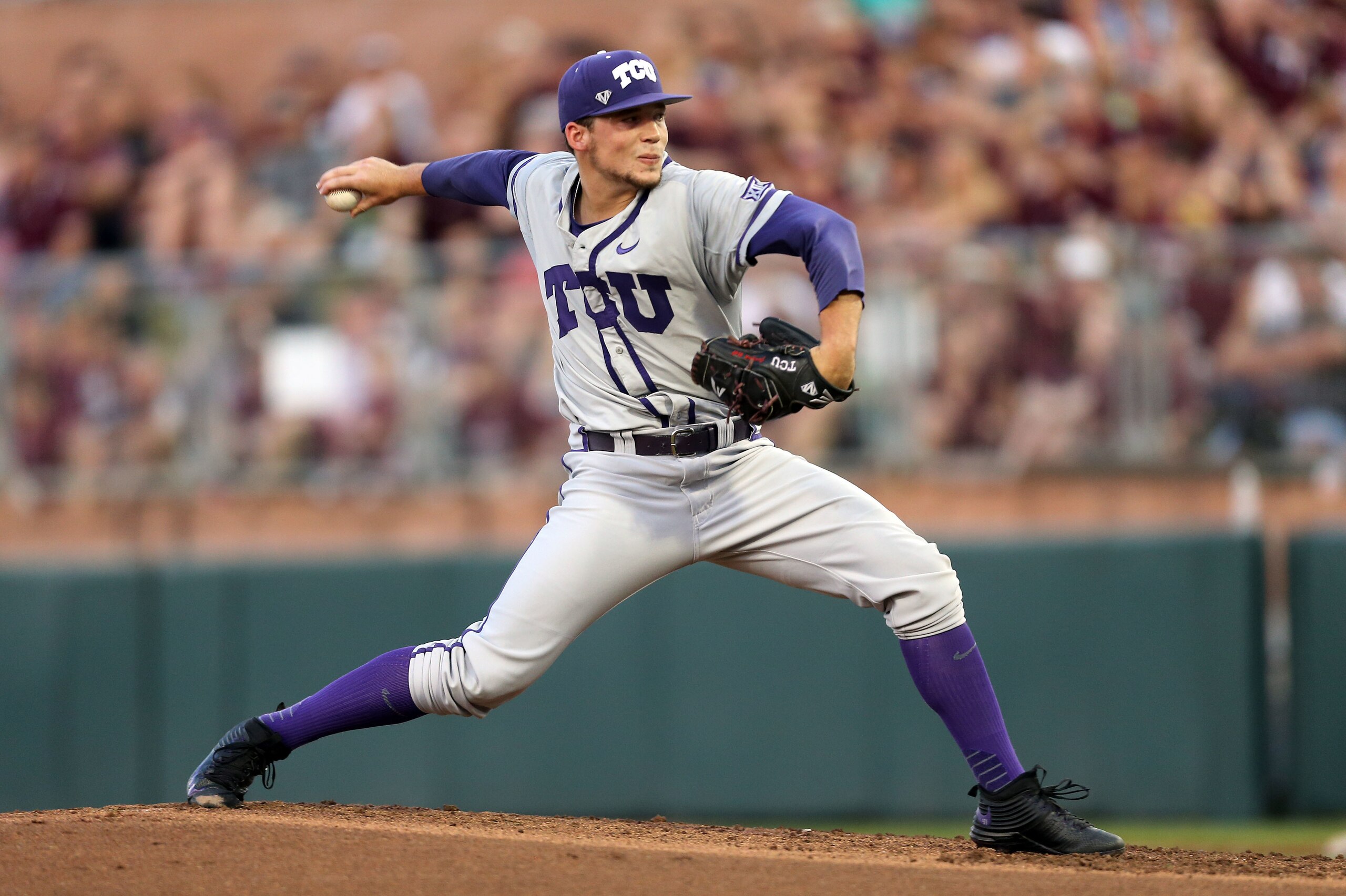 JJ Schwarz is on a roll, but will TCU pitcher Jared Janczak silence Florida's bats?