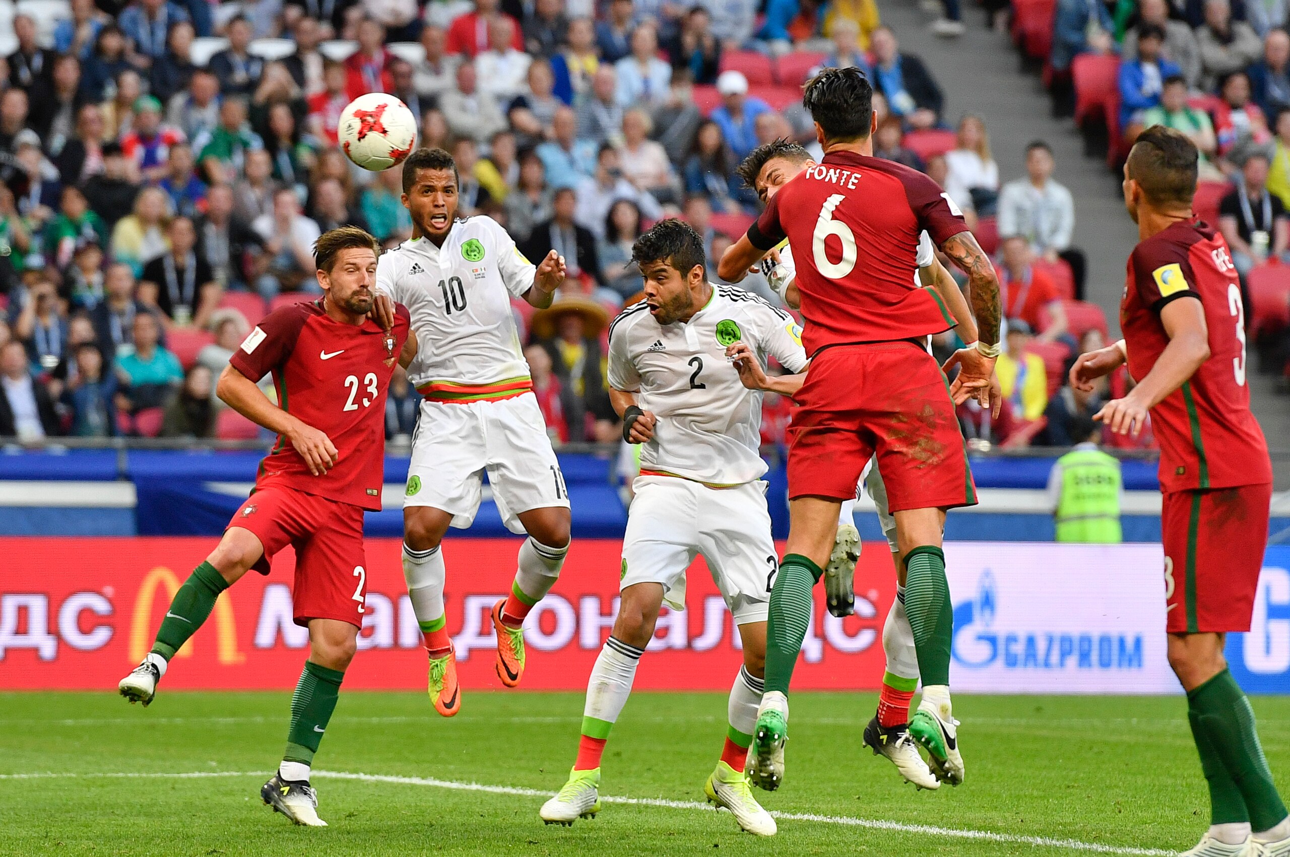 Moreno was the late hero for Mexico.