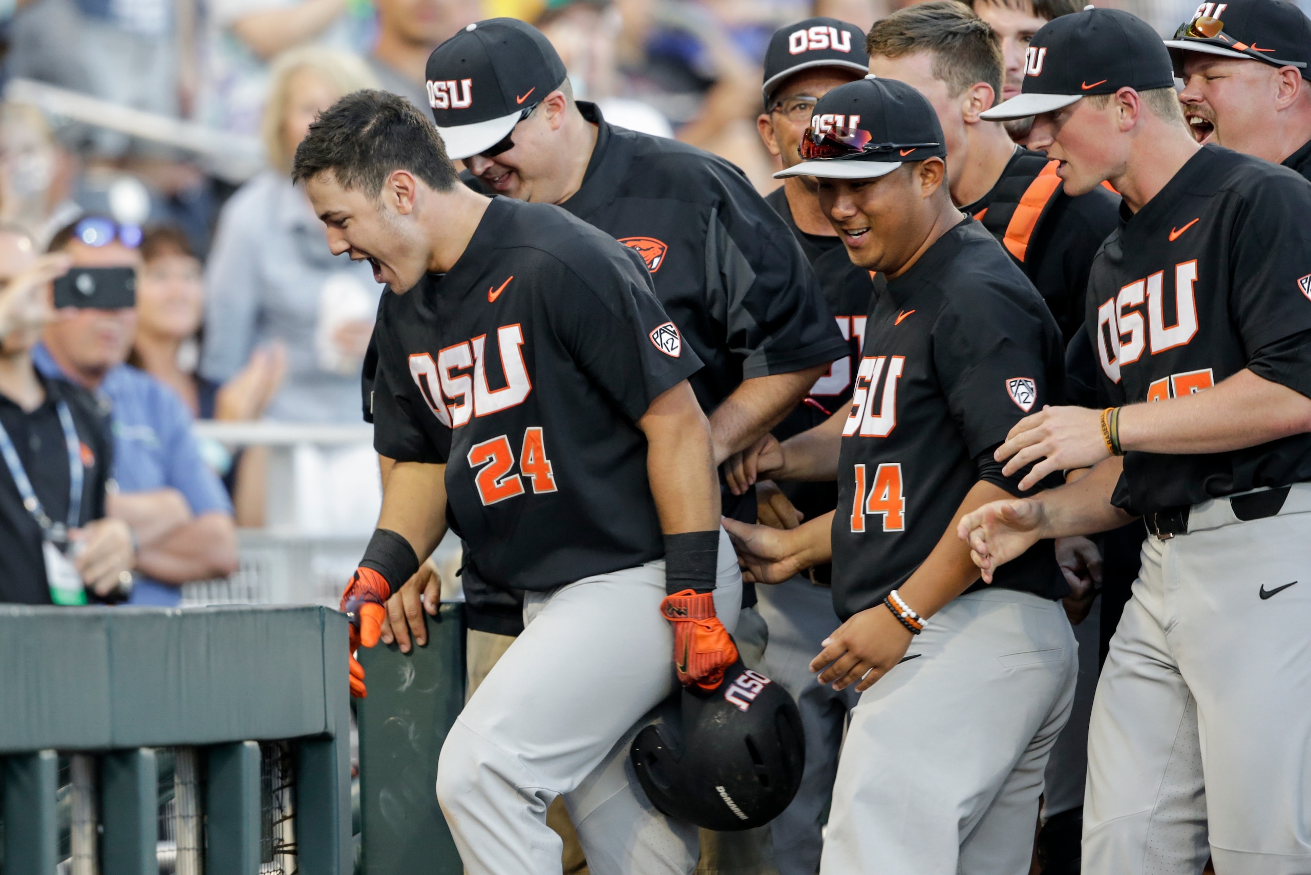 KJ Harrison and the Beavers are rolling.