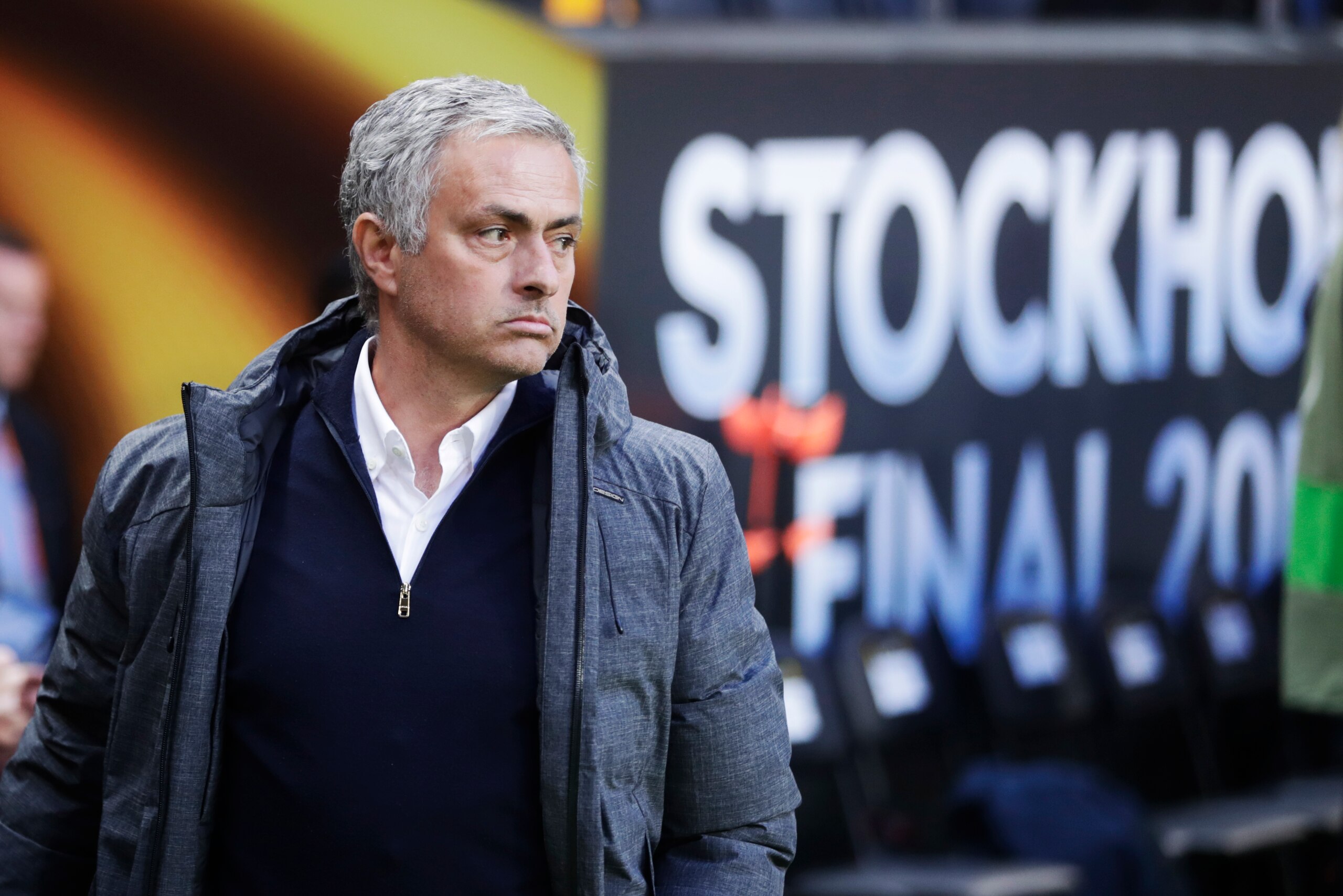 STOCKHOLM, SWEDEN - MAY 24: Josรฉ Mourinho, head coach of Manchester United during the UEFA Europa League Final between Ajax and Manchester United at Friends Arena on May 24, 2017 in Stockholm, Sweden. (Photo by Nils Petter Nilsson/Getty Images) STOCKHOLM, SWEDEN - MAY 24: Josรฉ Mourinho, head coach of Manchester United during the UEFA Europa League Final between Ajax and Manchester United at Friends Arena on May 24, 2017 in Stockholm, Sweden. (Photo by Nils Petter Nilsson/Getty Images)