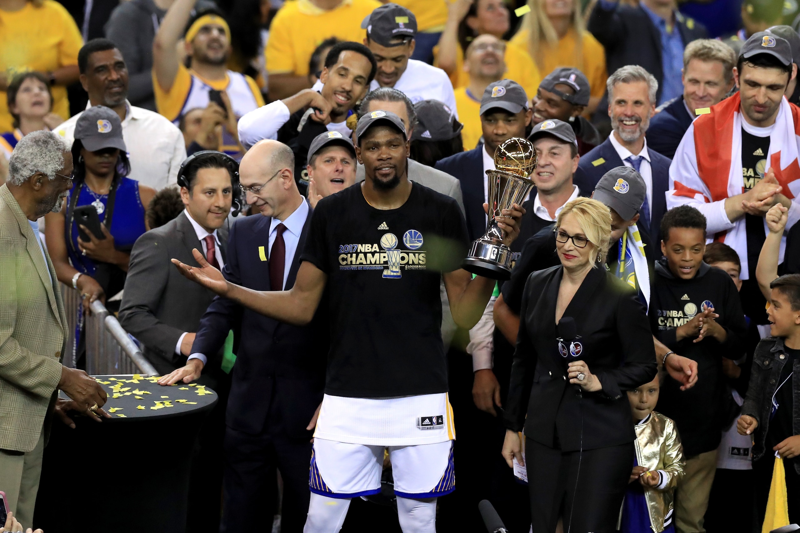 Kevin Durant has felt he's been second his entire life in every aspect and once told Sports Illustrated he was done with it.