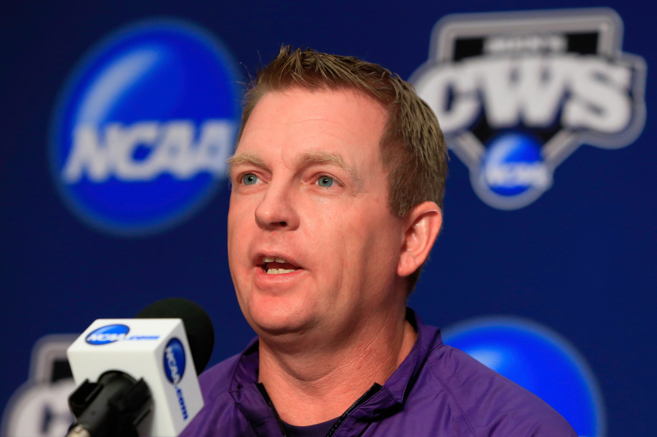 TCU head coach Jim Schlossnagle