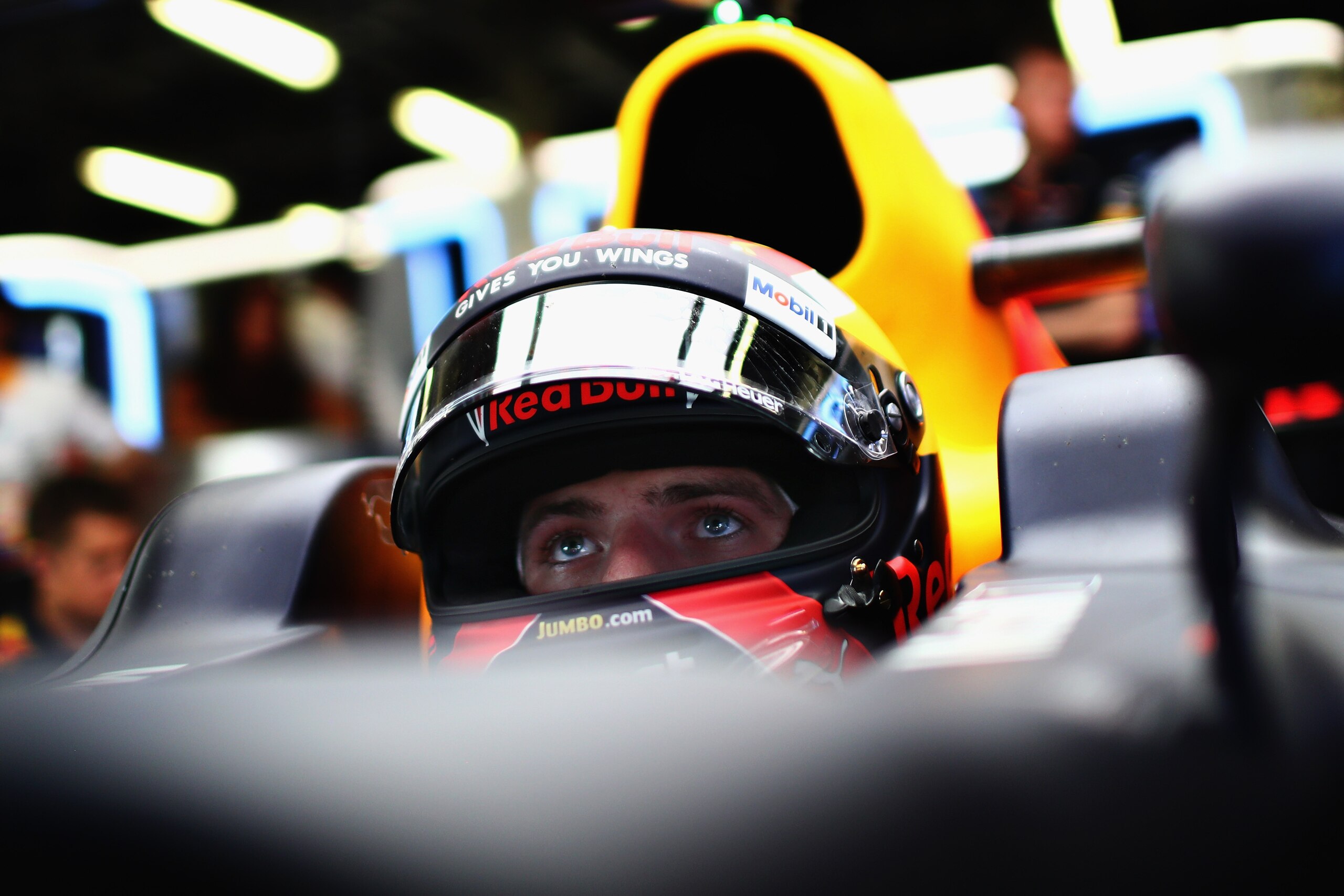 BAKU, AZERBAIJAN - JUNE 23: Max Verstappen of Netherlands and Red Bull Racing prepares to drive during practice for the Azerbaijan Formula One Grand Prix at Baku City Circuit on June 23, 2017 in Baku, Azerbaijan.  (Photo by Dan Istitene/Getty Images)
