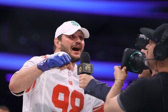 Matt Mitrione after escaping a double knockout and TKOing Emelianenko.